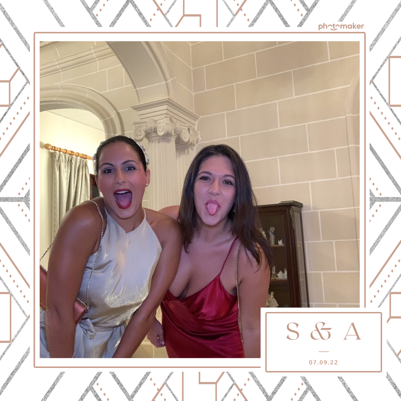 Stephanie & Alina's Wedding | View more photos from the event at gallery.photomakerphotobooth.com.mt/u/PhotomakerMalta/Stephanie-Alinas-Wedding