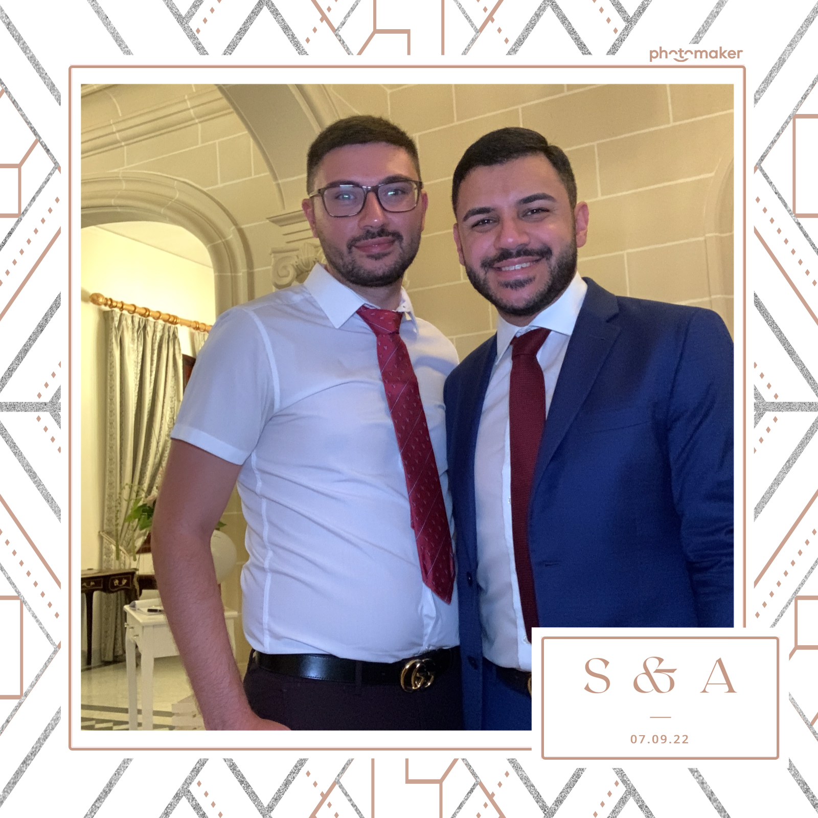 Stephanie & Alina's Wedding | View more photos from the event at gallery.photomakerphotobooth.com.mt/u/PhotomakerMalta/Stephanie-Alinas-Wedding