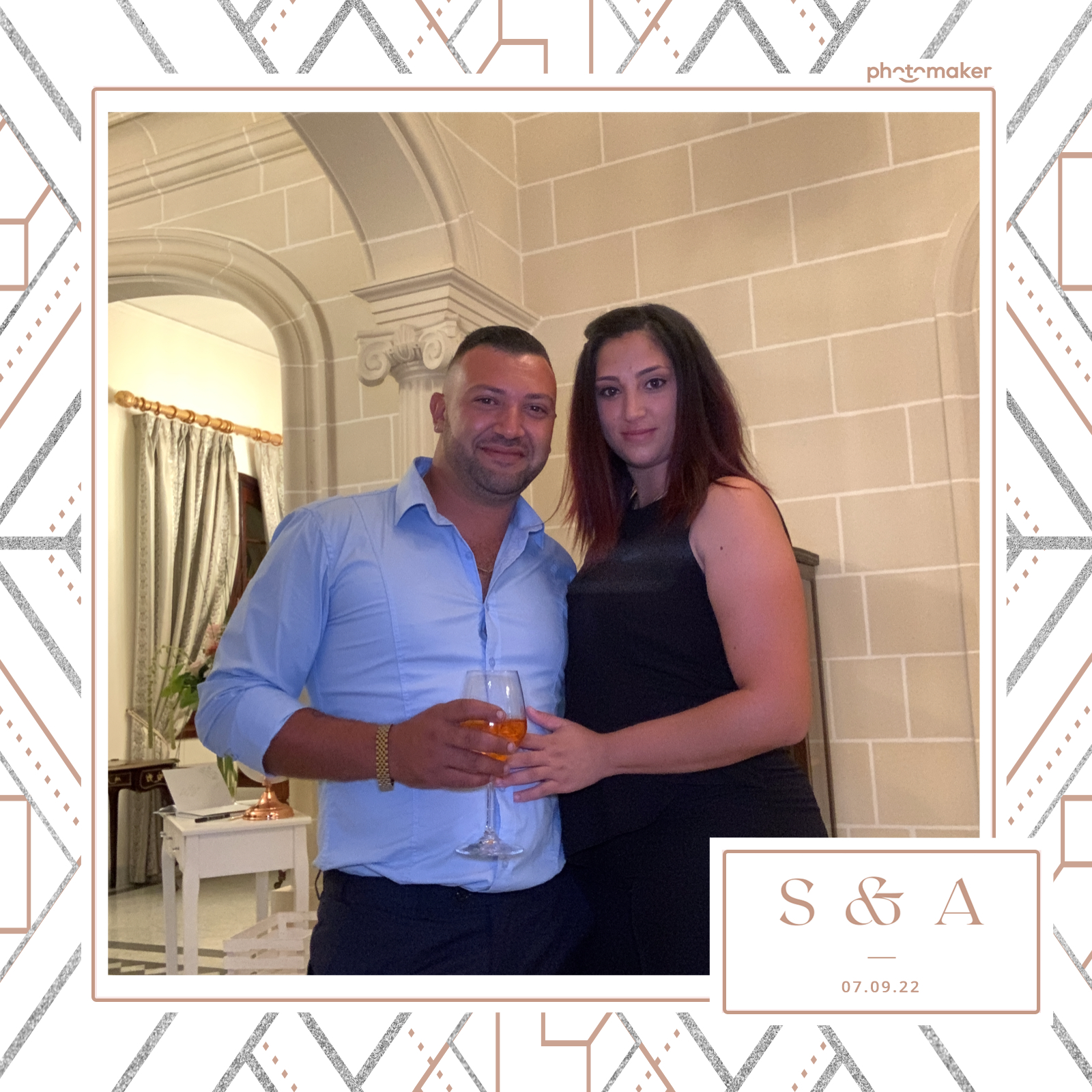 Stephanie & Alina's Wedding | View more photos from the event at gallery.photomakerphotobooth.com.mt/u/PhotomakerMalta/Stephanie-Alinas-Wedding