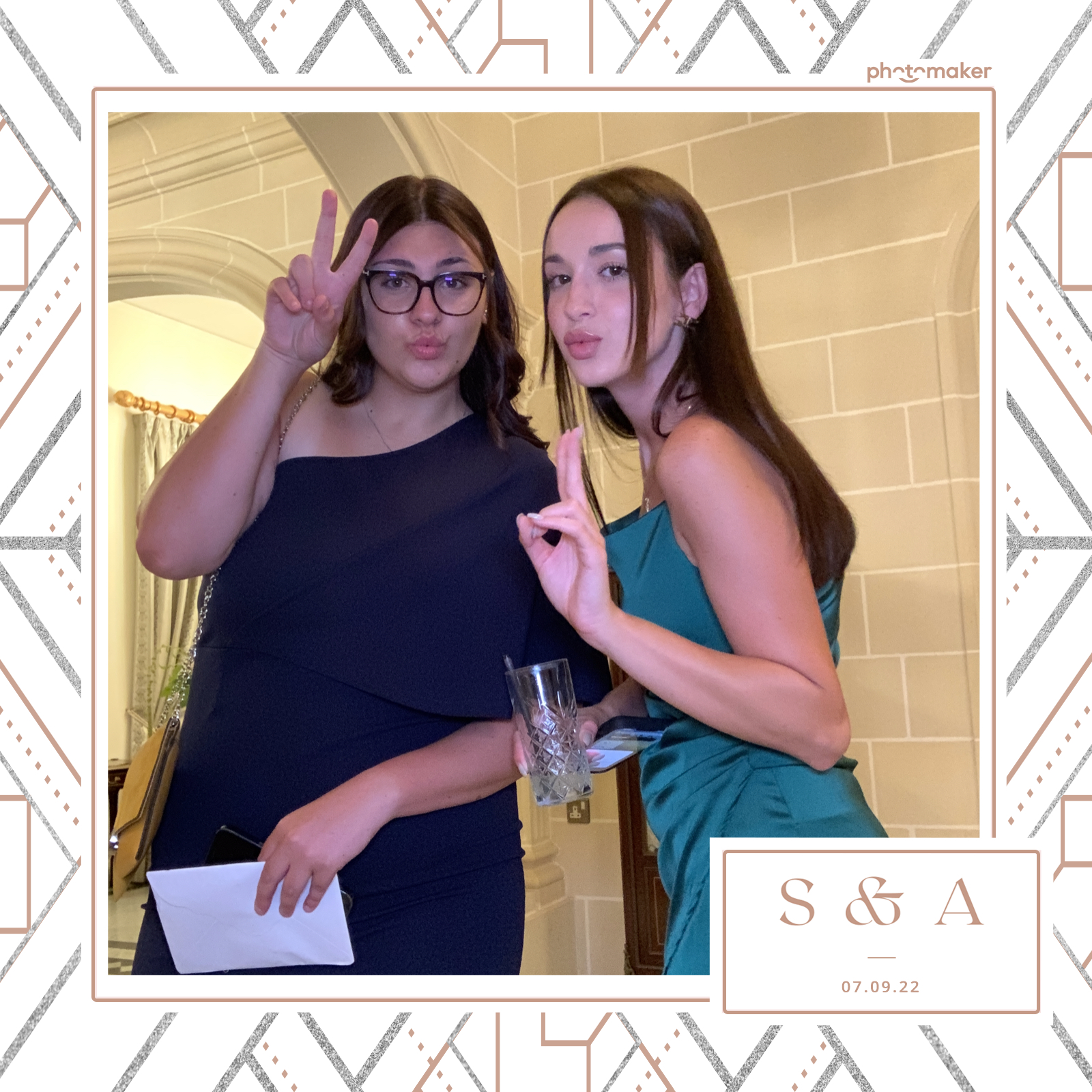 Stephanie & Alina's Wedding | View more photos from the event at gallery.photomakerphotobooth.com.mt/u/PhotomakerMalta/Stephanie-Alinas-Wedding
