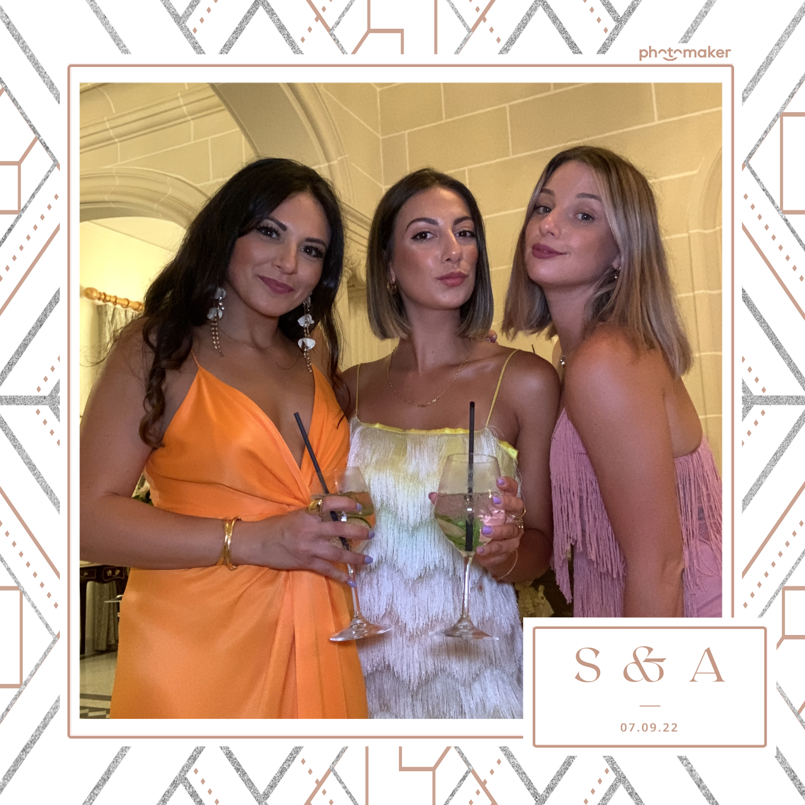 Stephanie & Alina's Wedding | View more photos from the event at gallery.photomakerphotobooth.com.mt/u/PhotomakerMalta/Stephanie-Alinas-Wedding