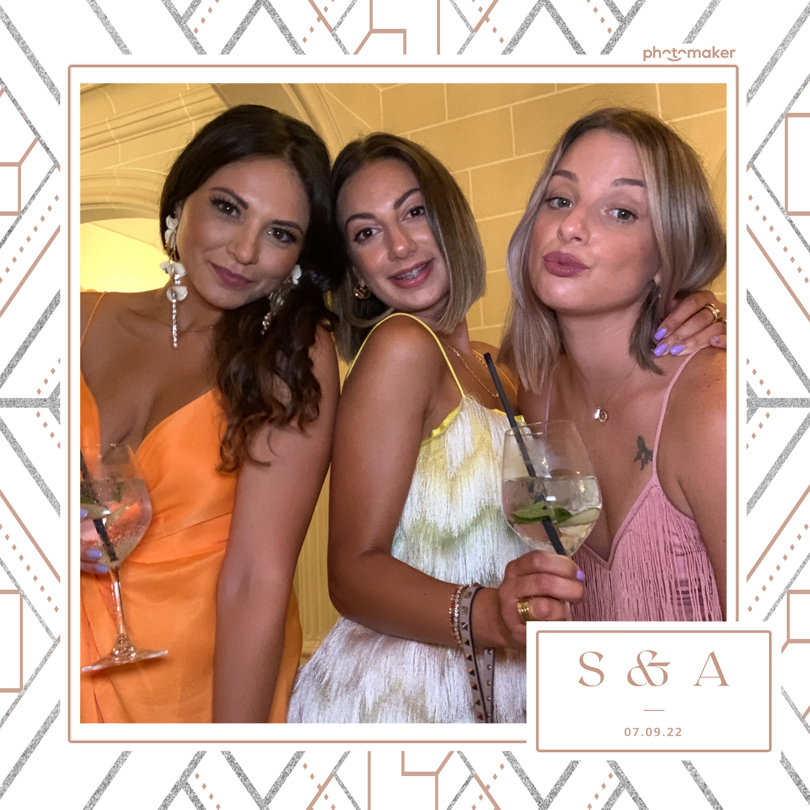 Stephanie & Alina's Wedding | View more photos from the event at gallery.photomakerphotobooth.com.mt/u/PhotomakerMalta/Stephanie-Alinas-Wedding