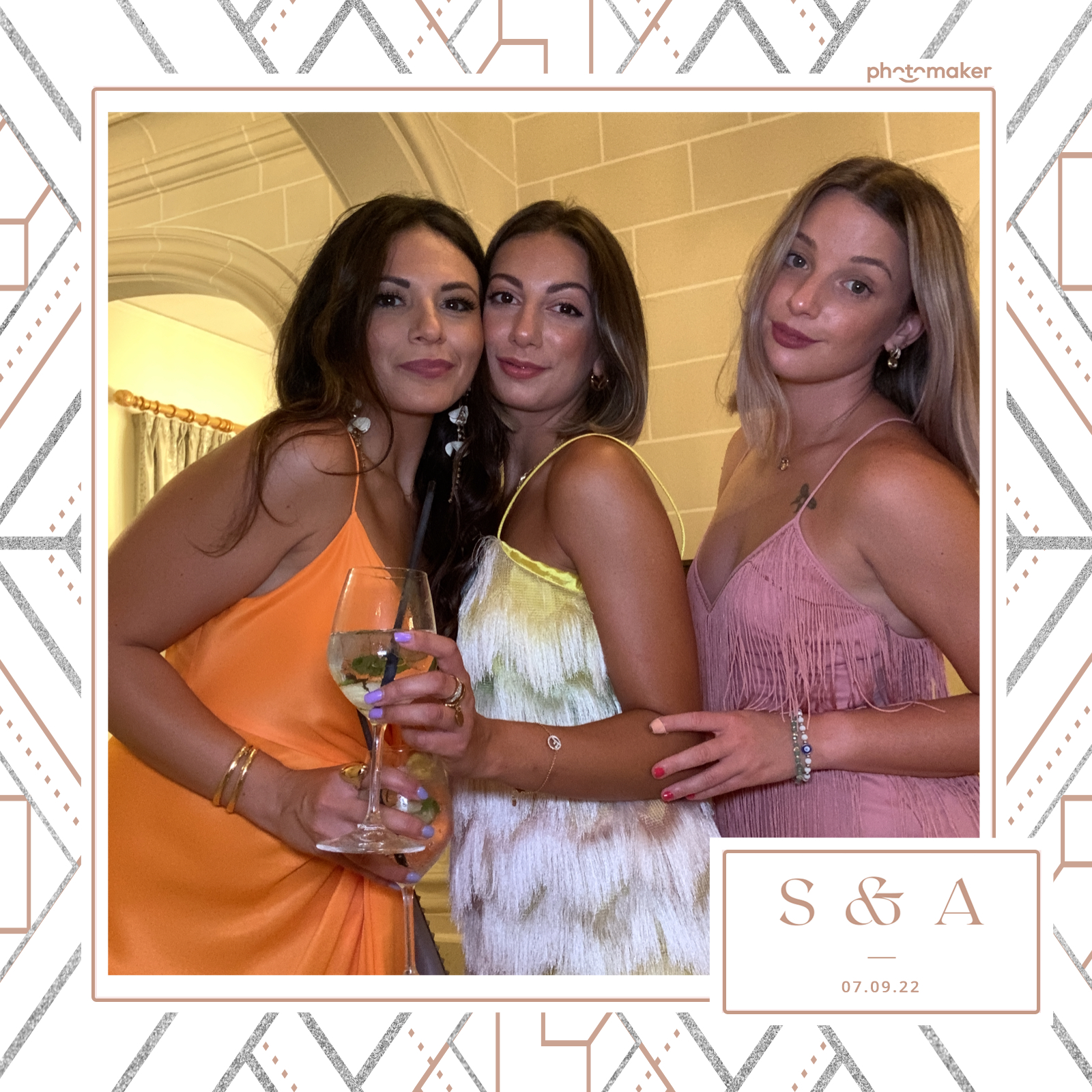 Stephanie & Alina's Wedding | View more photos from the event at gallery.photomakerphotobooth.com.mt/u/PhotomakerMalta/Stephanie-Alinas-Wedding