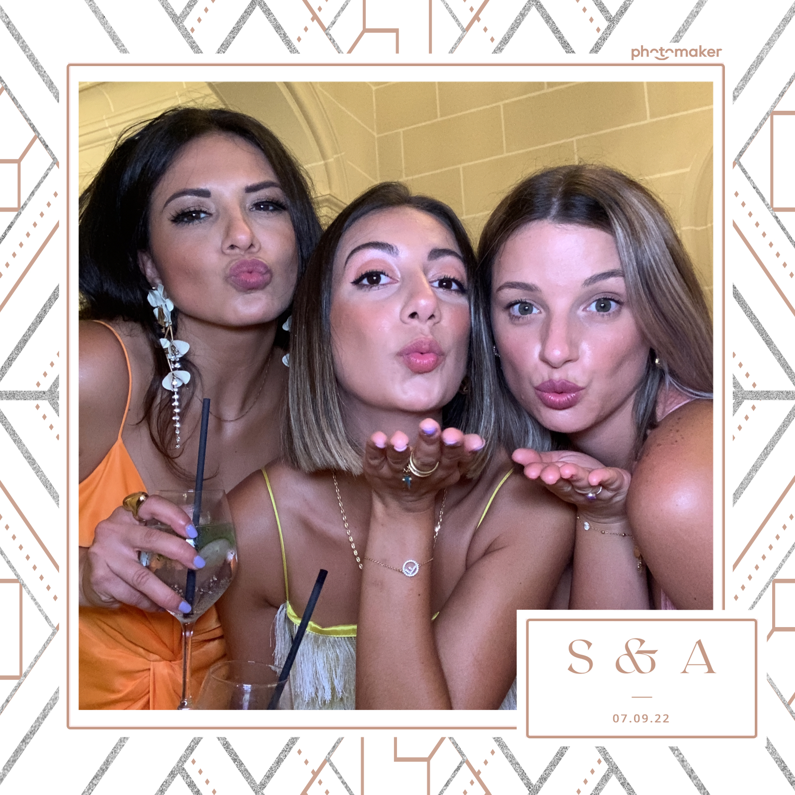Stephanie & Alina's Wedding | View more photos from the event at gallery.photomakerphotobooth.com.mt/u/PhotomakerMalta/Stephanie-Alinas-Wedding