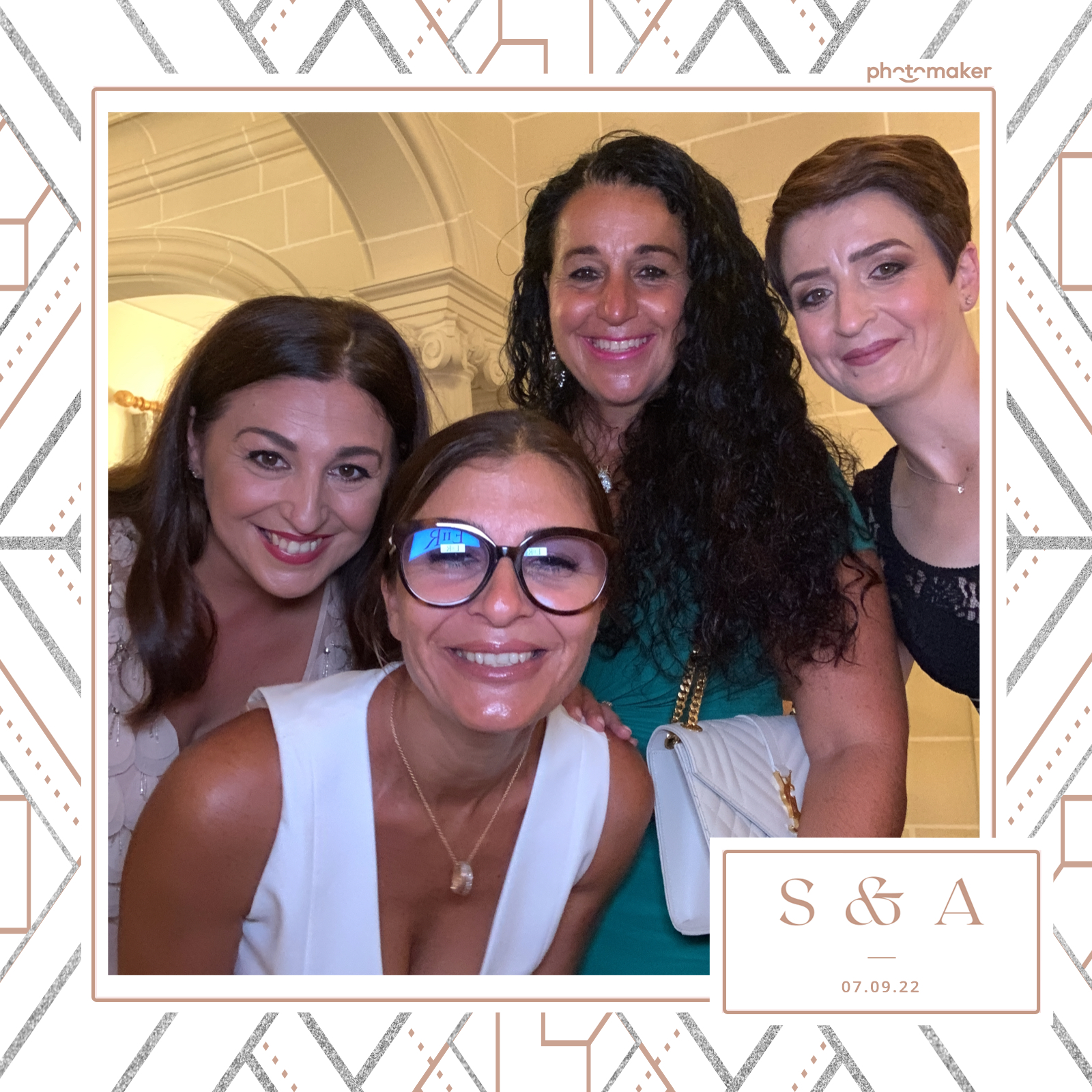 Stephanie & Alina's Wedding | View more photos from the event at gallery.photomakerphotobooth.com.mt/u/PhotomakerMalta/Stephanie-Alinas-Wedding