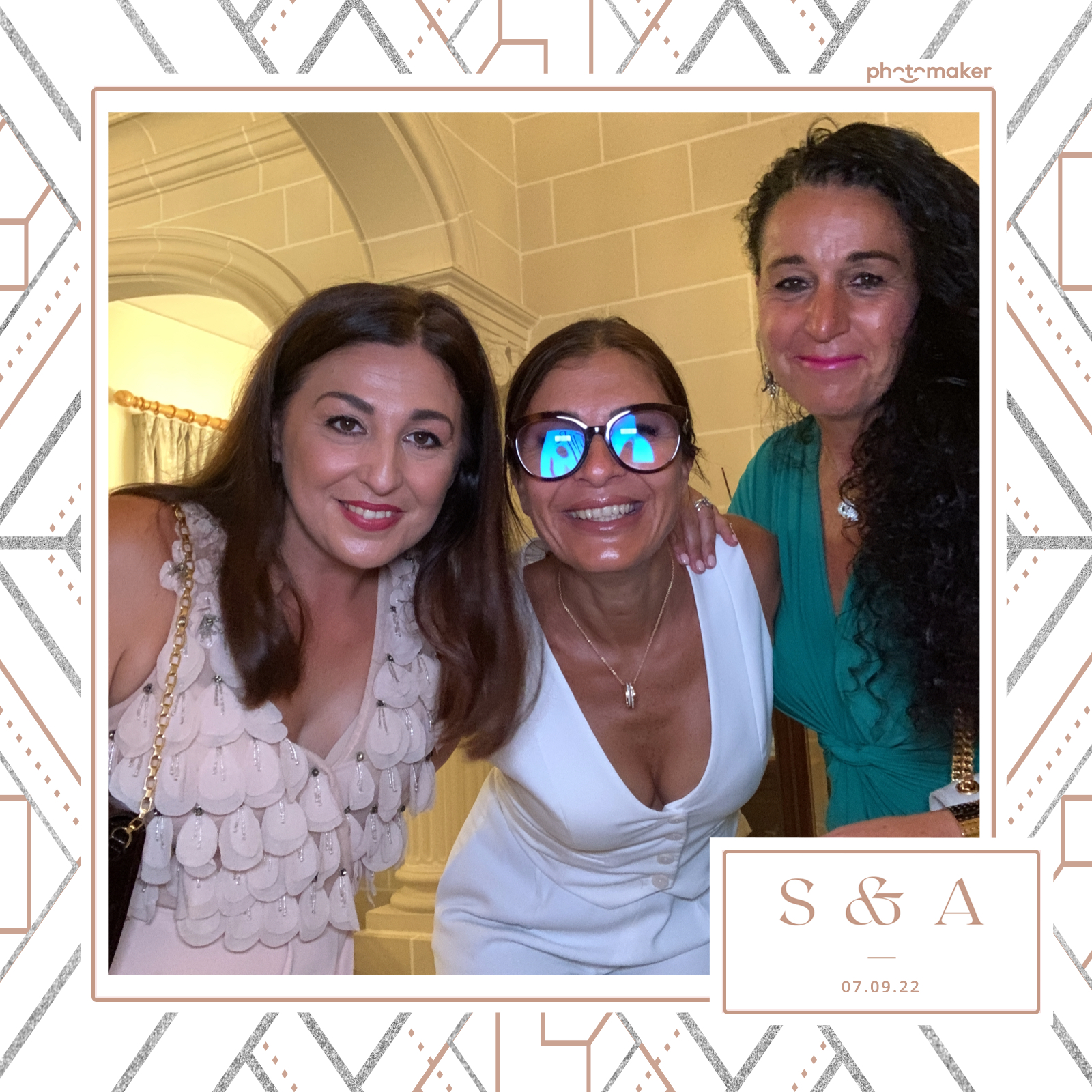 Stephanie & Alina's Wedding | View more photos from the event at gallery.photomakerphotobooth.com.mt/u/PhotomakerMalta/Stephanie-Alinas-Wedding