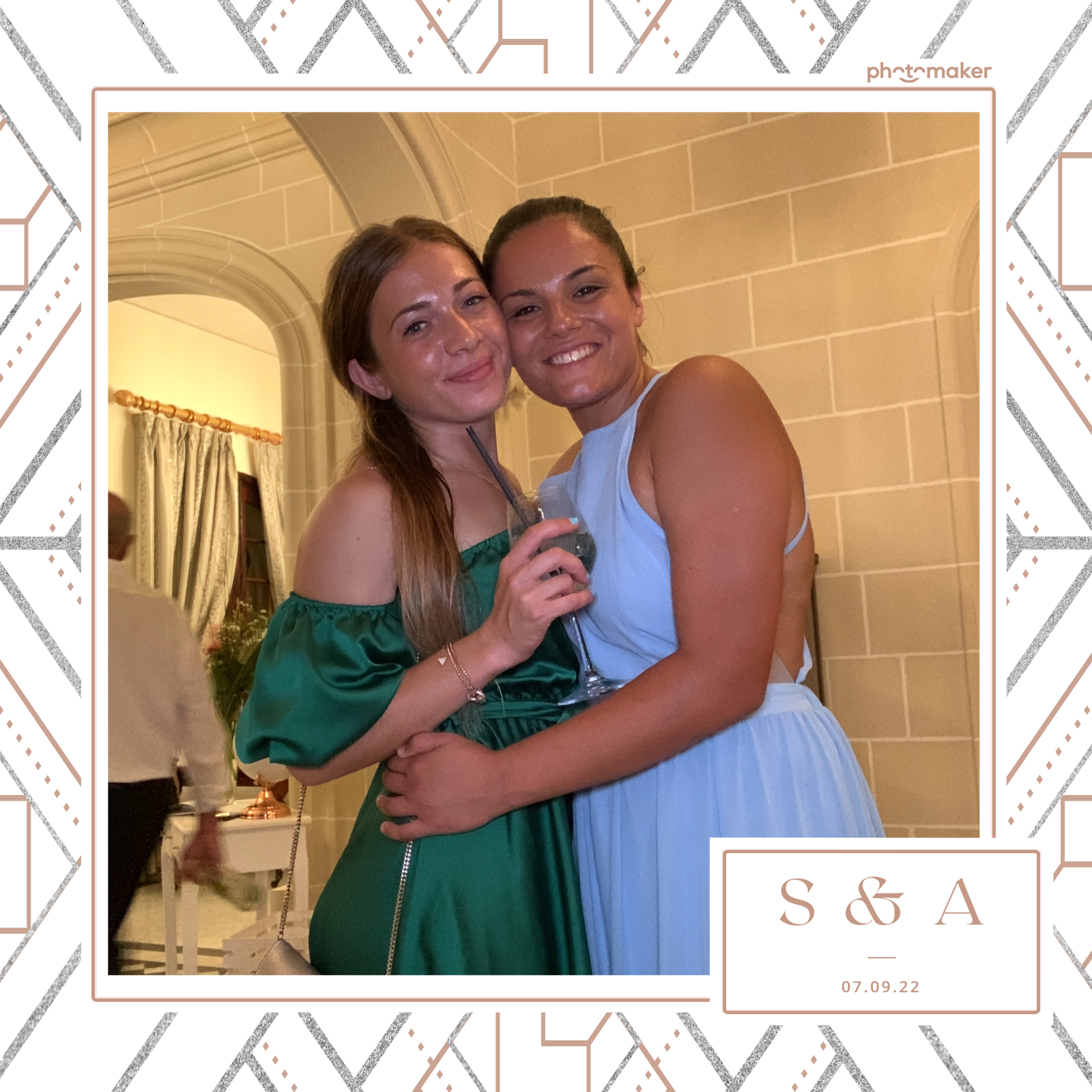 Stephanie & Alina's Wedding | View more photos from the event at gallery.photomakerphotobooth.com.mt/u/PhotomakerMalta/Stephanie-Alinas-Wedding