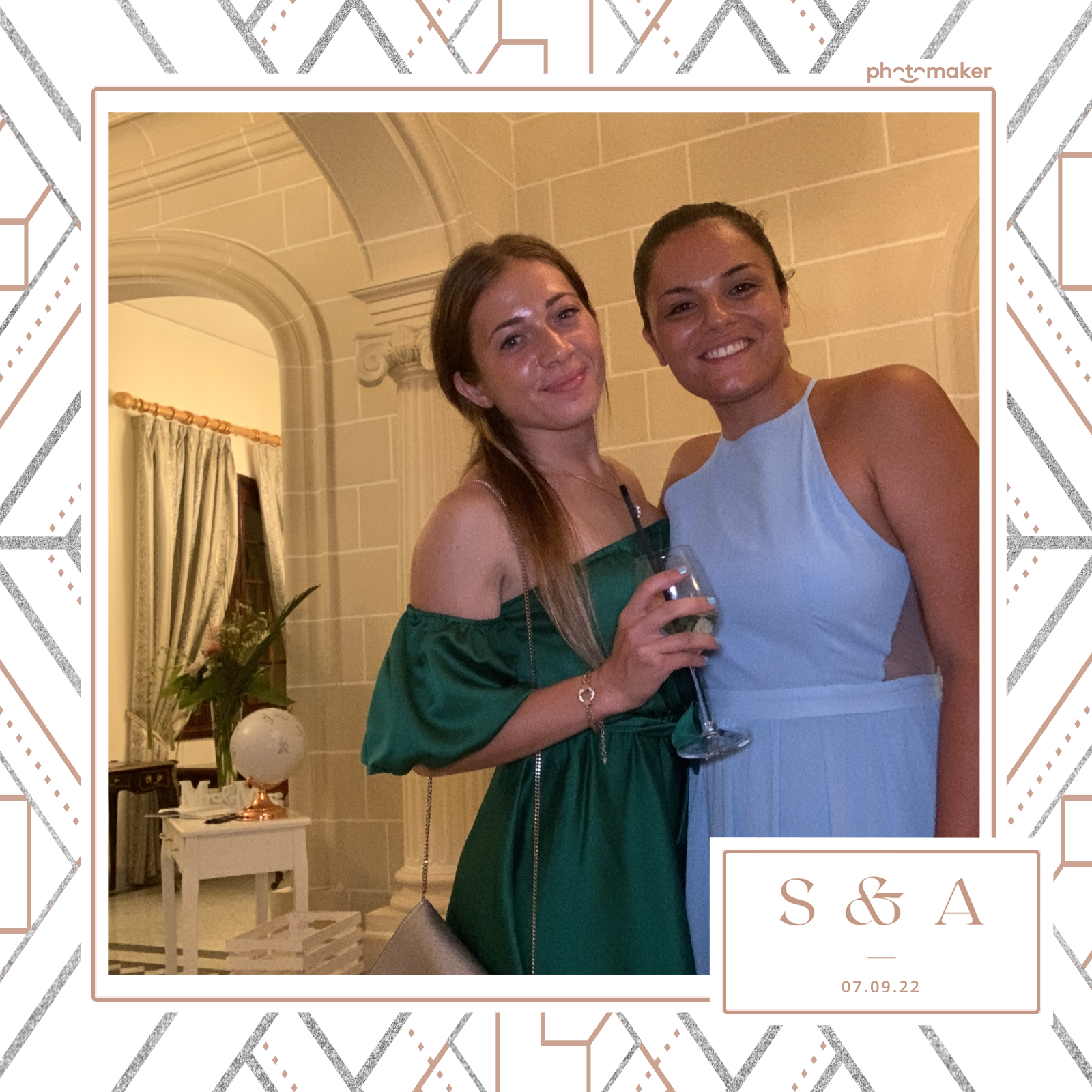 Stephanie & Alina's Wedding | View more photos from the event at gallery.photomakerphotobooth.com.mt/u/PhotomakerMalta/Stephanie-Alinas-Wedding