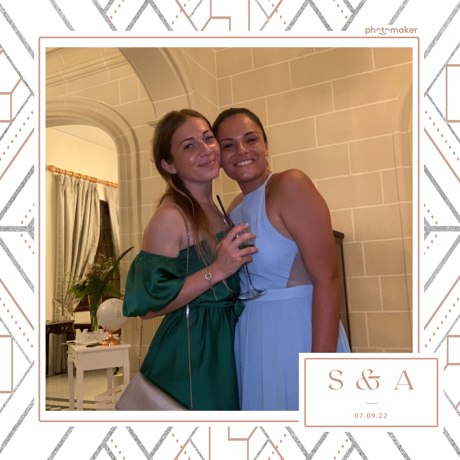 Stephanie & Alina's Wedding | View more photos from the event at gallery.photomakerphotobooth.com.mt/u/PhotomakerMalta/Stephanie-Alinas-Wedding