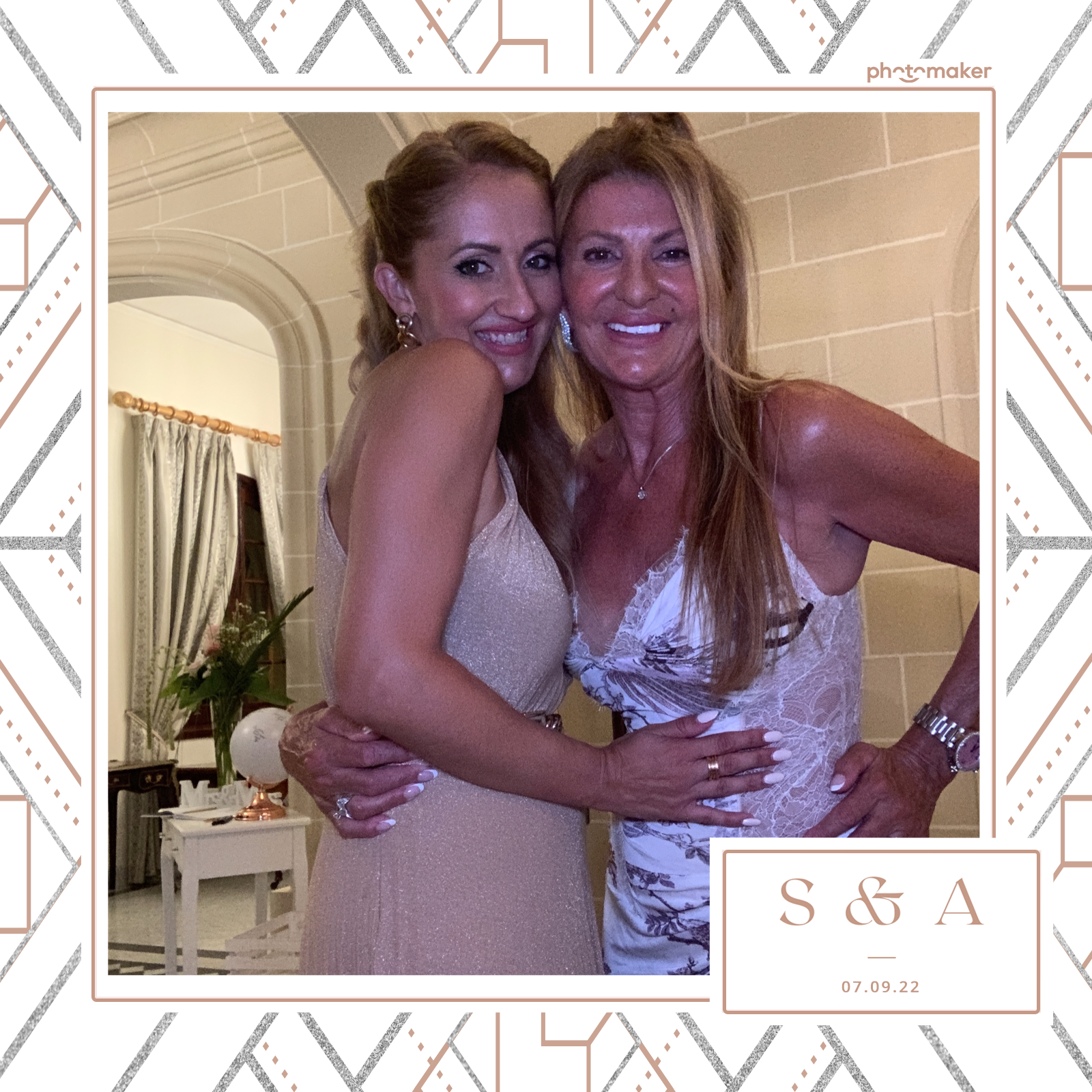 Stephanie & Alina's Wedding | View more photos from the event at gallery.photomakerphotobooth.com.mt/u/PhotomakerMalta/Stephanie-Alinas-Wedding