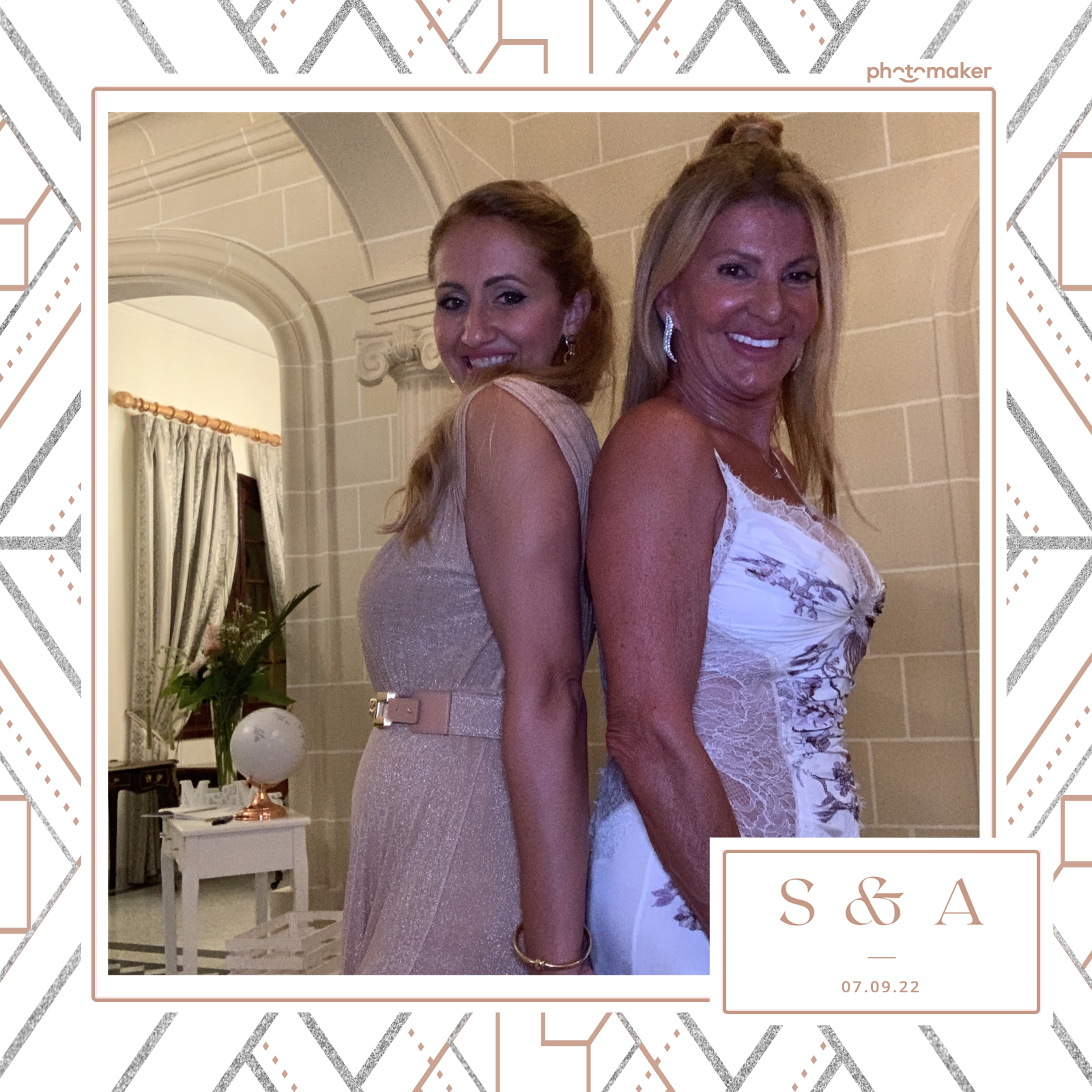 Stephanie & Alina's Wedding | View more photos from the event at gallery.photomakerphotobooth.com.mt/u/PhotomakerMalta/Stephanie-Alinas-Wedding