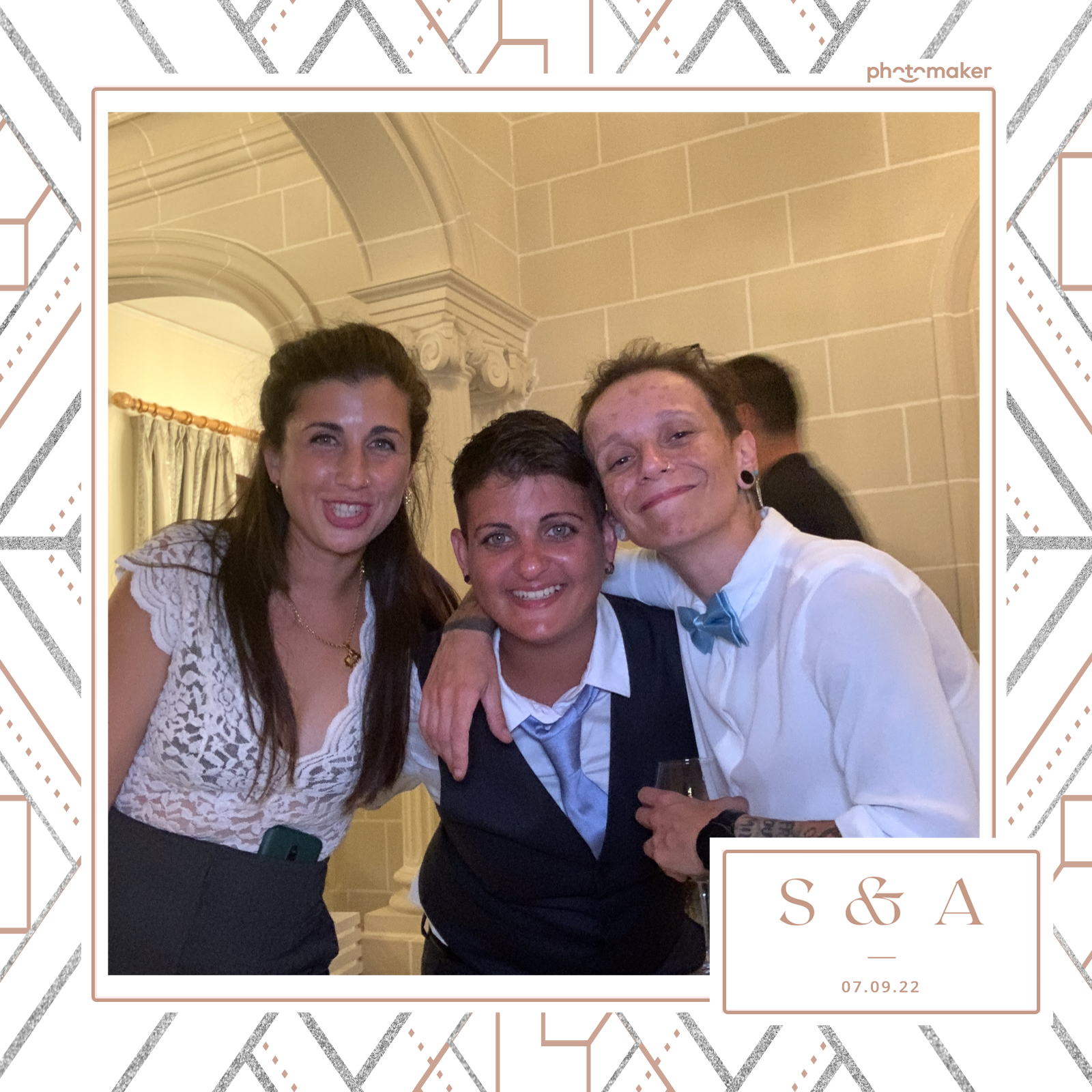 Stephanie & Alina's Wedding | View more photos from the event at gallery.photomakerphotobooth.com.mt/u/PhotomakerMalta/Stephanie-Alinas-Wedding