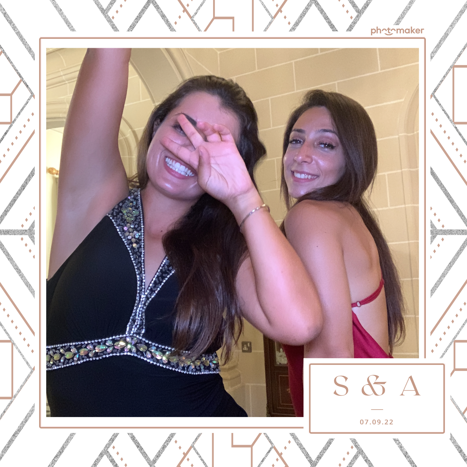 Stephanie & Alina's Wedding | View more photos from the event at gallery.photomakerphotobooth.com.mt/u/PhotomakerMalta/Stephanie-Alinas-Wedding