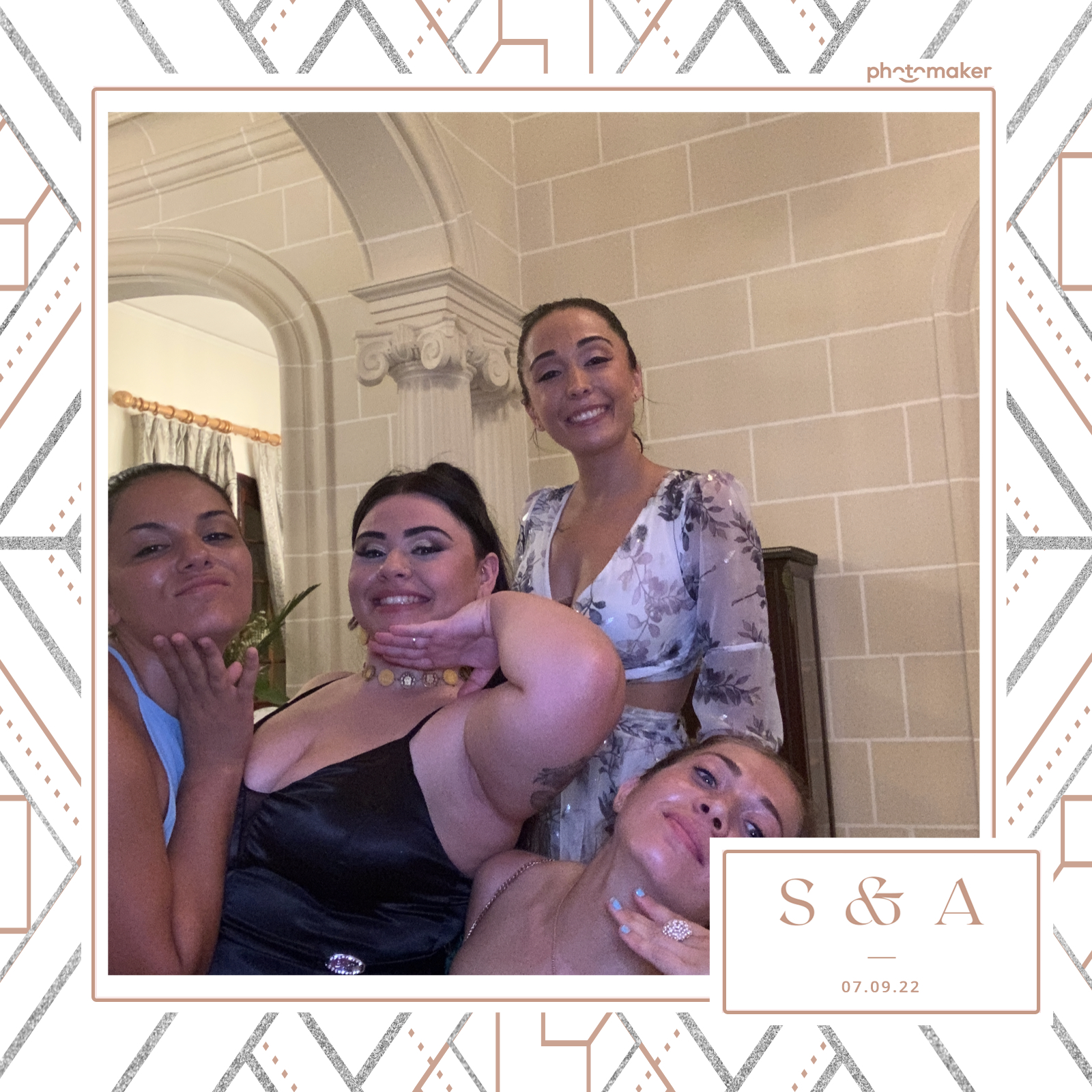 Stephanie & Alina's Wedding | View more photos from the event at gallery.photomakerphotobooth.com.mt/u/PhotomakerMalta/Stephanie-Alinas-Wedding