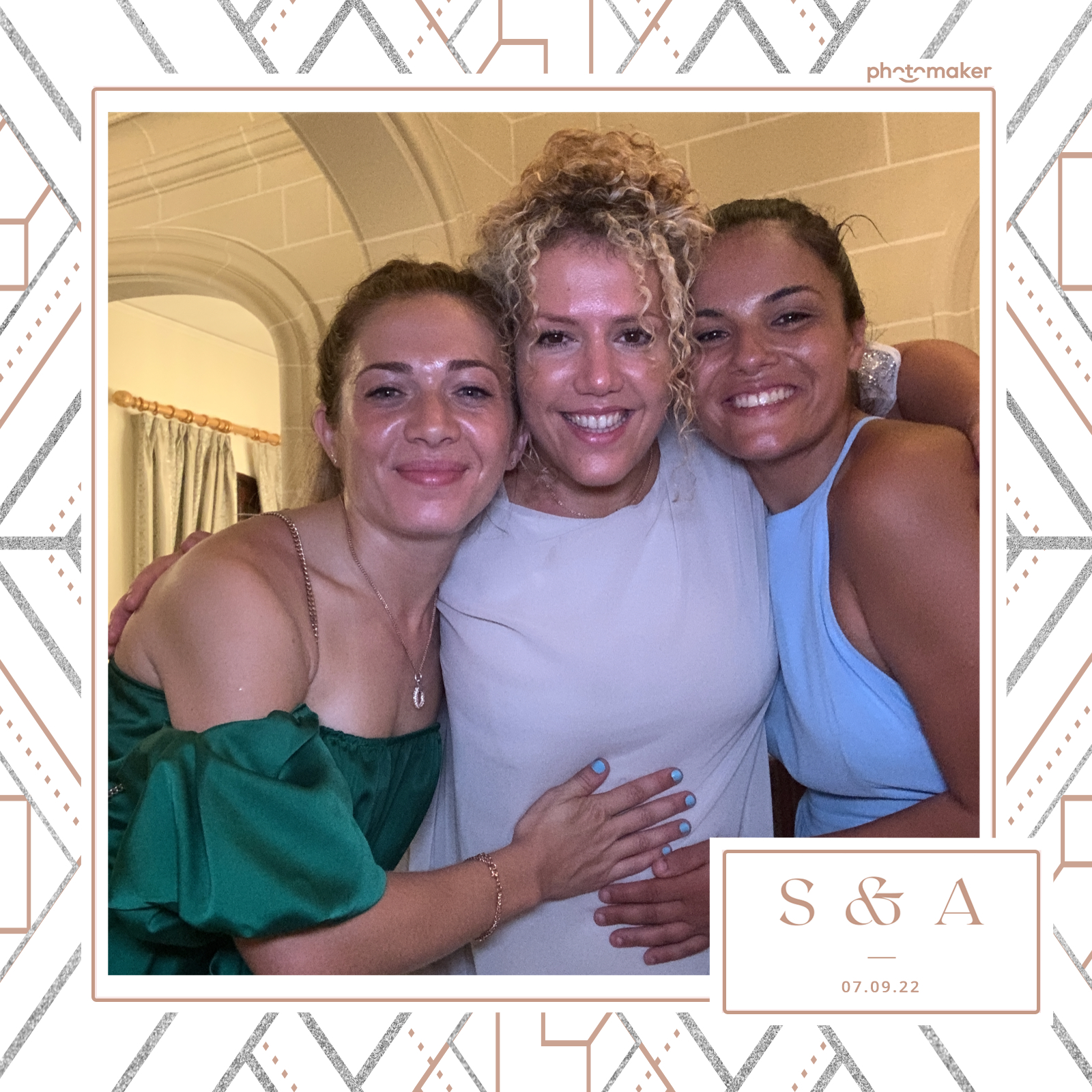 Stephanie & Alina's Wedding | View more photos from the event at gallery.photomakerphotobooth.com.mt/u/PhotomakerMalta/Stephanie-Alinas-Wedding