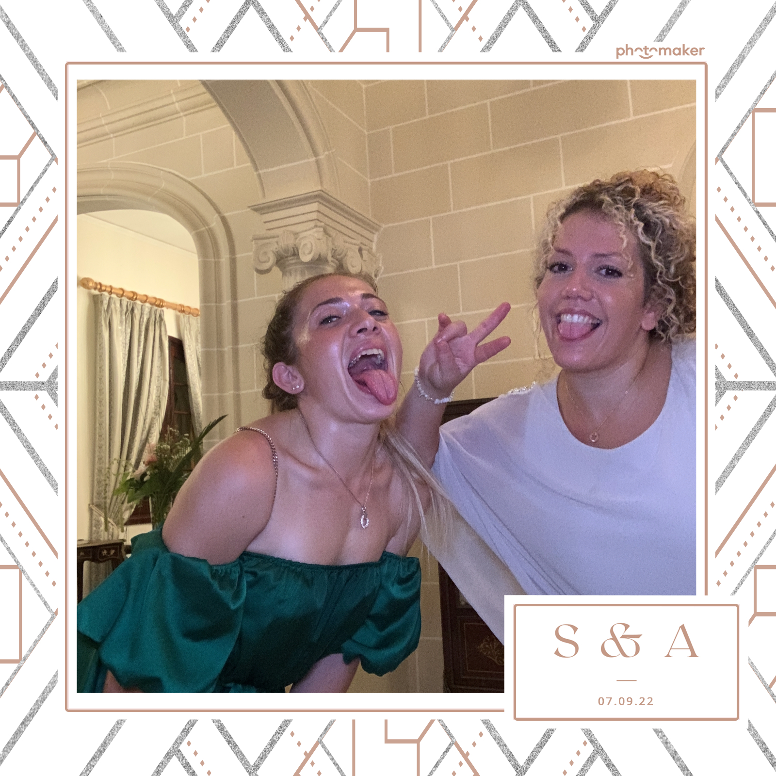 Stephanie & Alina's Wedding | View more photos from the event at gallery.photomakerphotobooth.com.mt/u/PhotomakerMalta/Stephanie-Alinas-Wedding