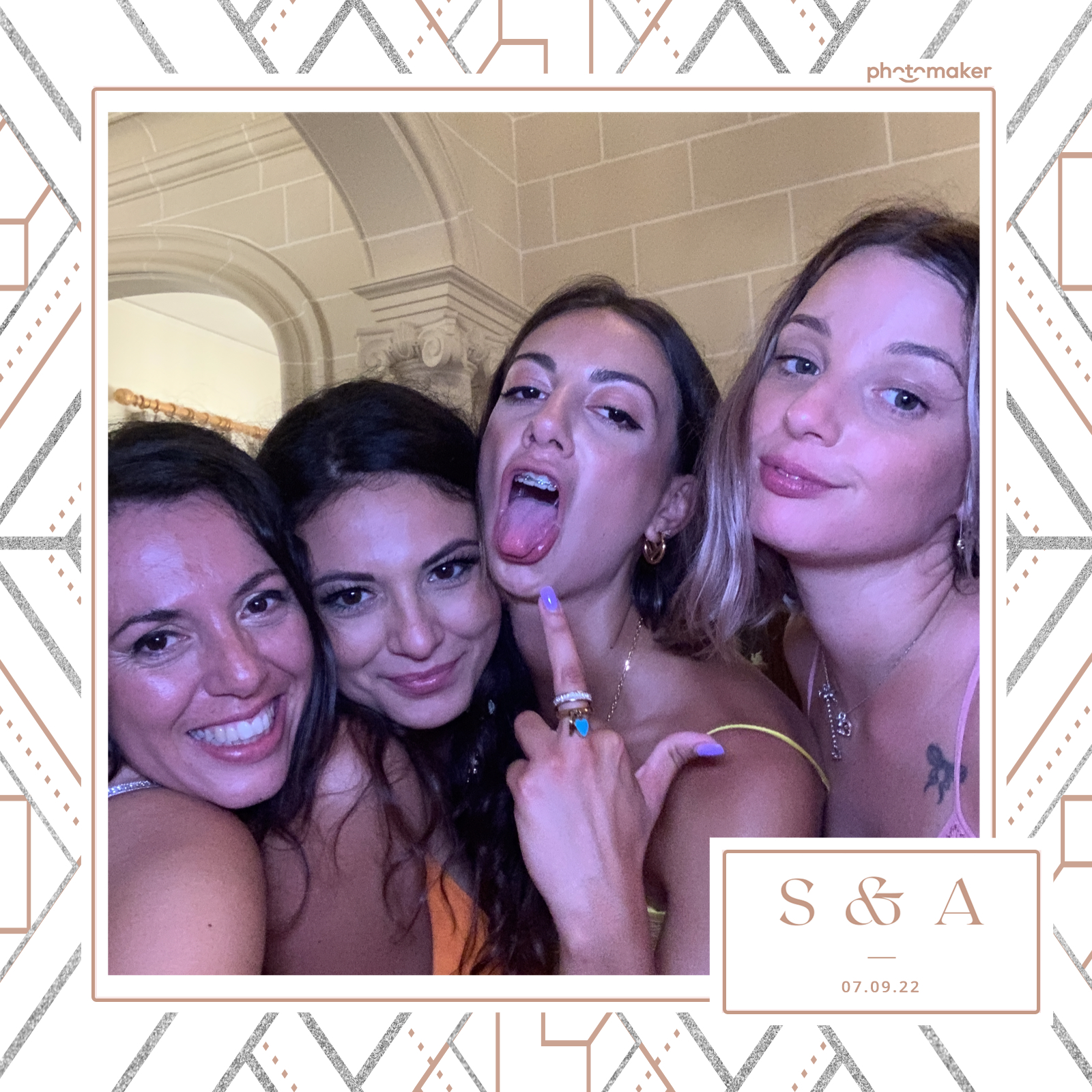Stephanie & Alina's Wedding | View more photos from the event at gallery.photomakerphotobooth.com.mt/u/PhotomakerMalta/Stephanie-Alinas-Wedding