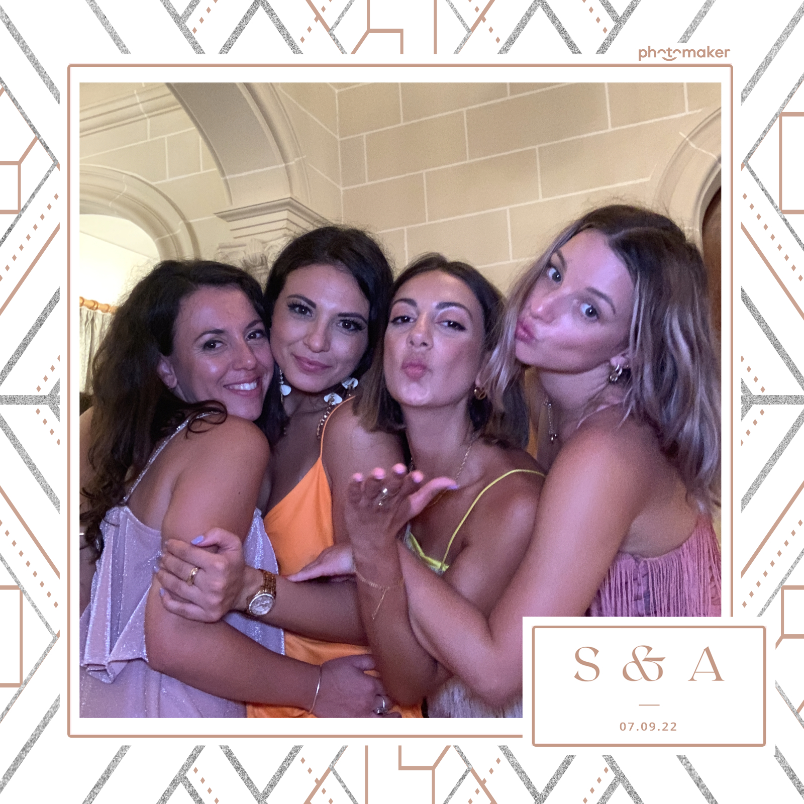 Stephanie & Alina's Wedding | View more photos from the event at gallery.photomakerphotobooth.com.mt/u/PhotomakerMalta/Stephanie-Alinas-Wedding