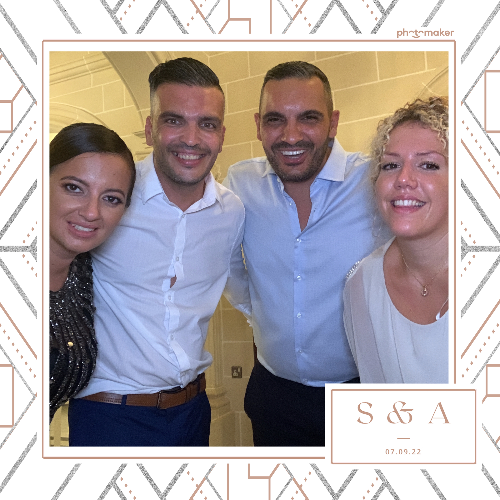 Stephanie & Alina's Wedding | View more photos from the event at gallery.photomakerphotobooth.com.mt/u/PhotomakerMalta/Stephanie-Alinas-Wedding