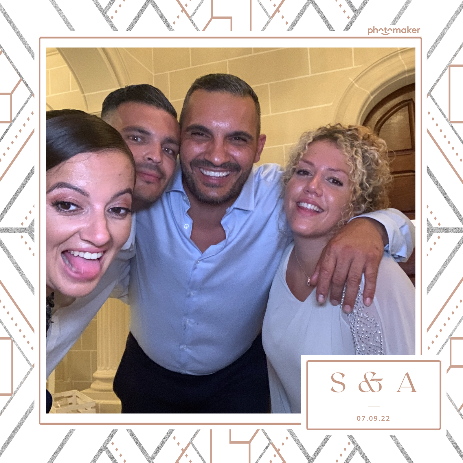 Stephanie & Alina's Wedding | View more photos from the event at gallery.photomakerphotobooth.com.mt/u/PhotomakerMalta/Stephanie-Alinas-Wedding