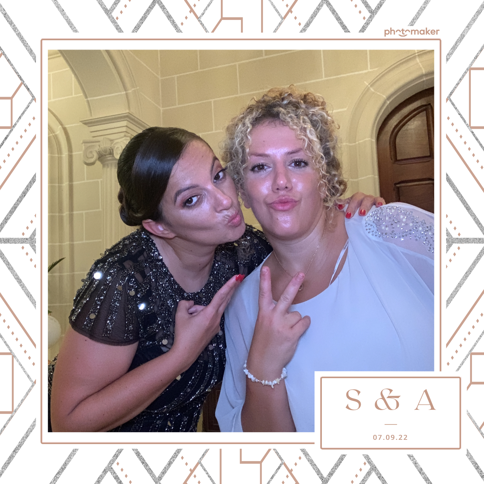 Stephanie & Alina's Wedding | View more photos from the event at gallery.photomakerphotobooth.com.mt/u/PhotomakerMalta/Stephanie-Alinas-Wedding