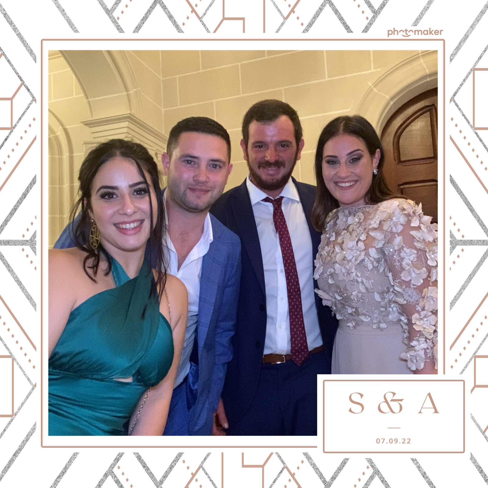 Stephanie & Alina's Wedding | View more photos from the event at gallery.photomakerphotobooth.com.mt/u/PhotomakerMalta/Stephanie-Alinas-Wedding