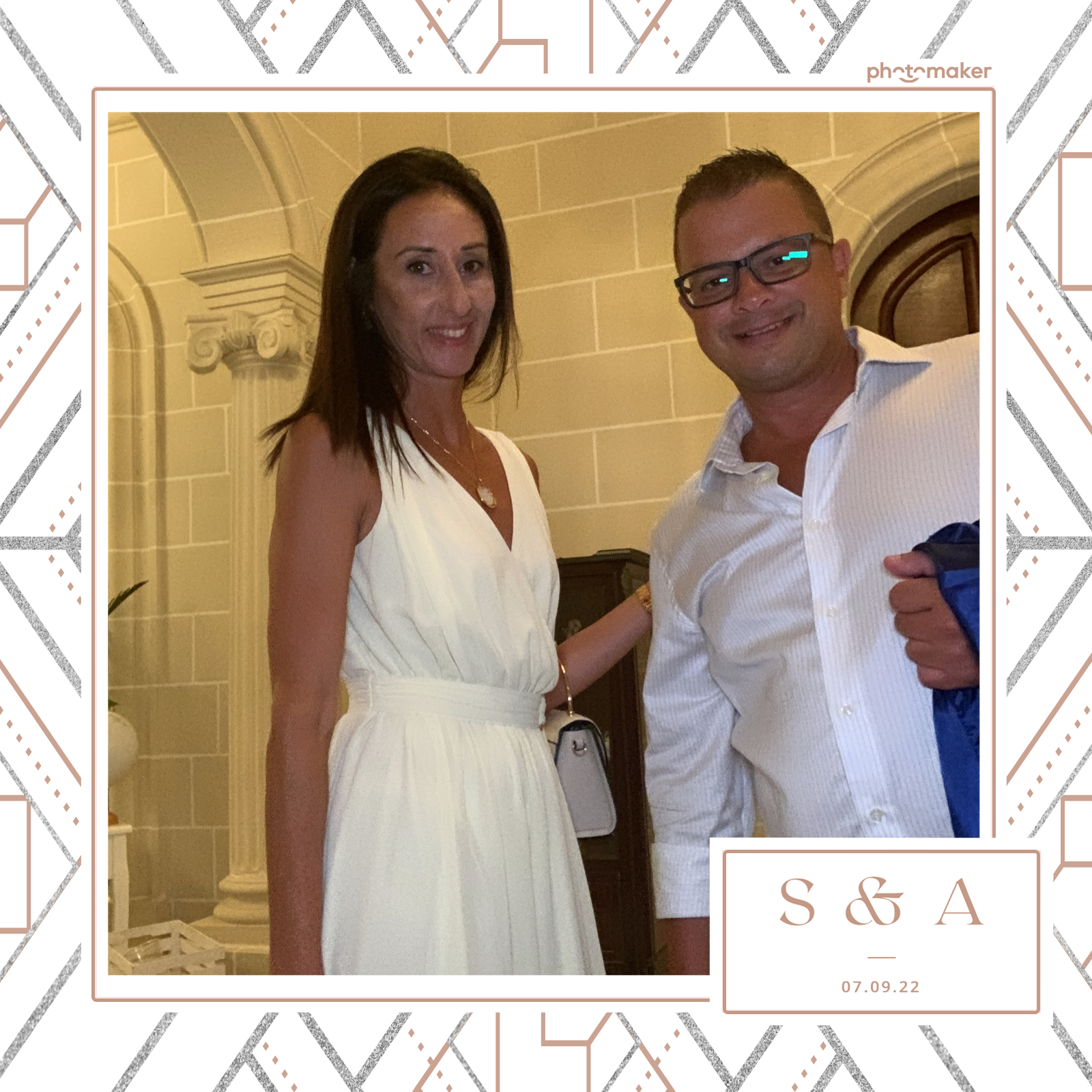 Stephanie & Alina's Wedding | View more photos from the event at gallery.photomakerphotobooth.com.mt/u/PhotomakerMalta/Stephanie-Alinas-Wedding