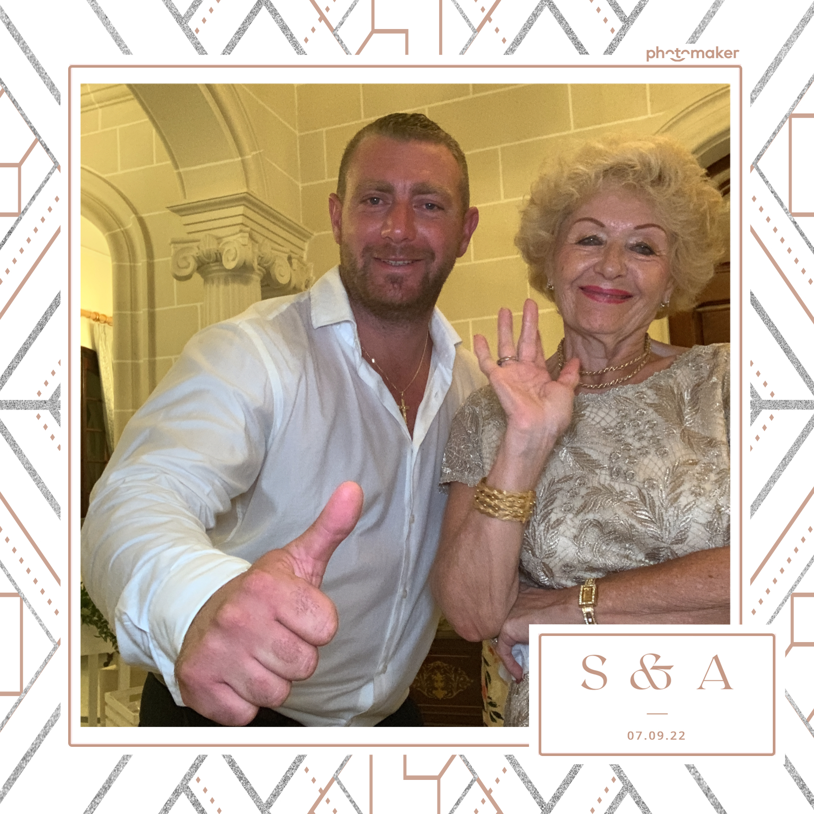 Stephanie & Alina's Wedding | View more photos from the event at gallery.photomakerphotobooth.com.mt/u/PhotomakerMalta/Stephanie-Alinas-Wedding