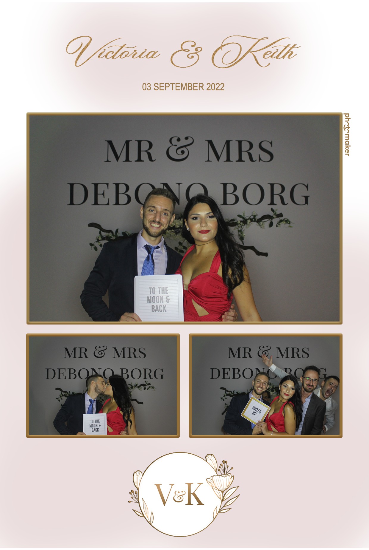 Victoria & Keith's Wedding | View more photos from the event at gallery.photomakerphotobooth.com.mt/u/PhotomakerMalta/Victoria-Keiths-Wedding