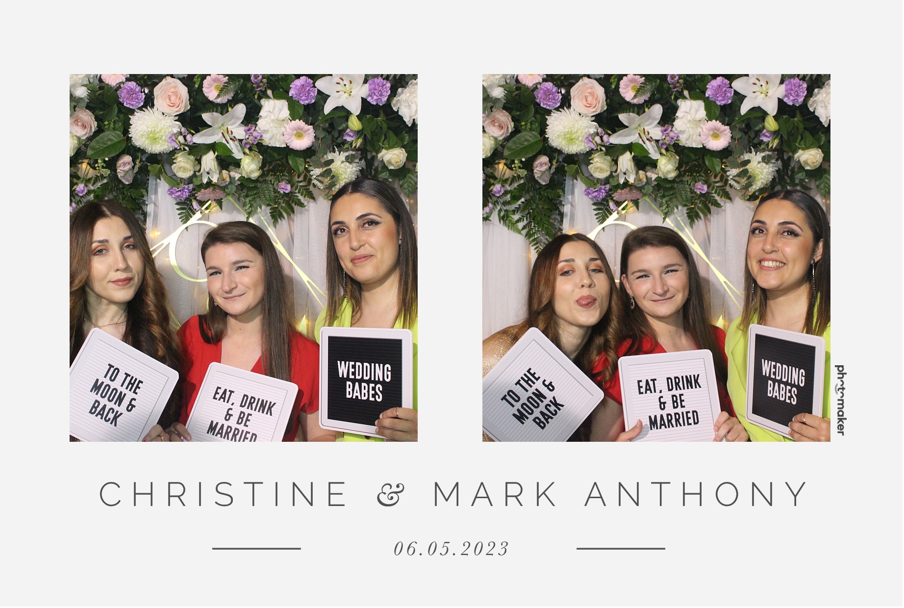 Christine & Mark Anthony's Wedding | View more photos from the event at gallery.photomakerphotobooth.com.mt/u/PhotomakerMalta/Christine-Mark-Anthonys-Wedding