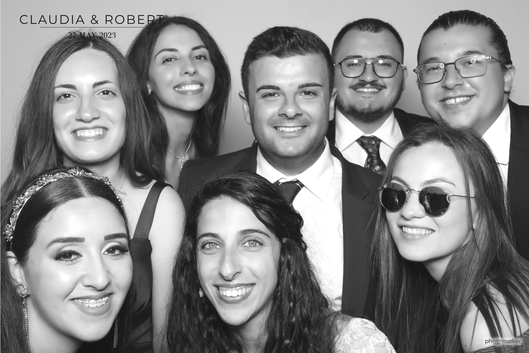 Claudia & Robert's Wedding | View more photos from the event at gallery.photomakerphotobooth.com.mt/u/PhotomakerMalta/Claudia-Roberts-Wedding