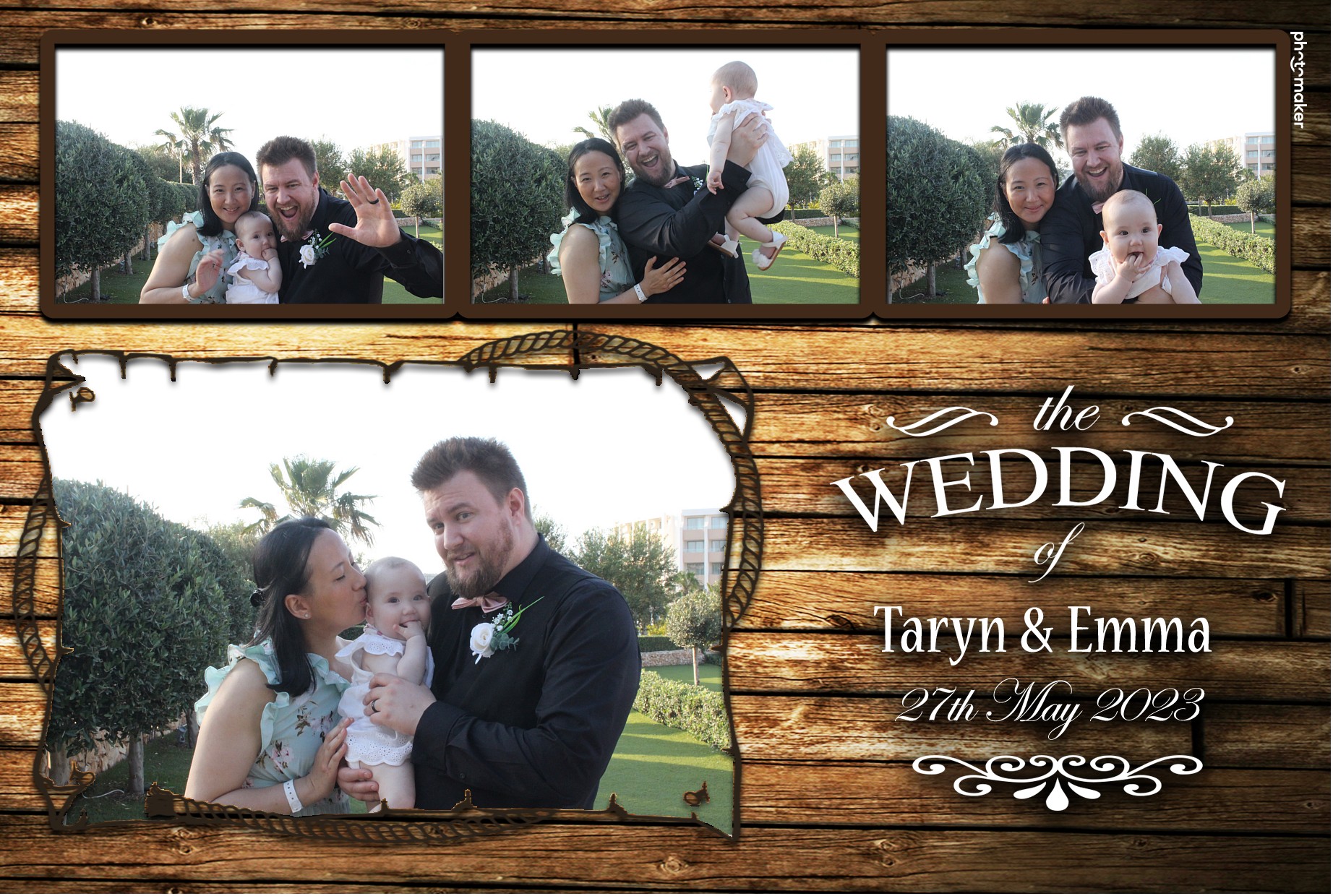 Emma & Taryn's Wedding | View more photos from the event at gallery.photomakerphotobooth.com.mt/u/PhotomakerMalta/Emma-Taryns-Wedding