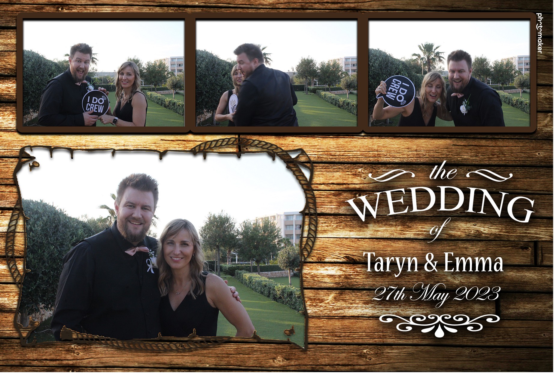 Emma & Taryn's Wedding | View more photos from the event at gallery.photomakerphotobooth.com.mt/u/PhotomakerMalta/Emma-Taryns-Wedding
