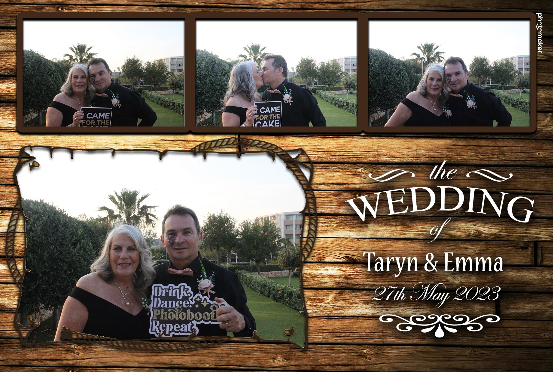 Emma & Taryn's Wedding | View more photos from the event at gallery.photomakerphotobooth.com.mt/u/PhotomakerMalta/Emma-Taryns-Wedding