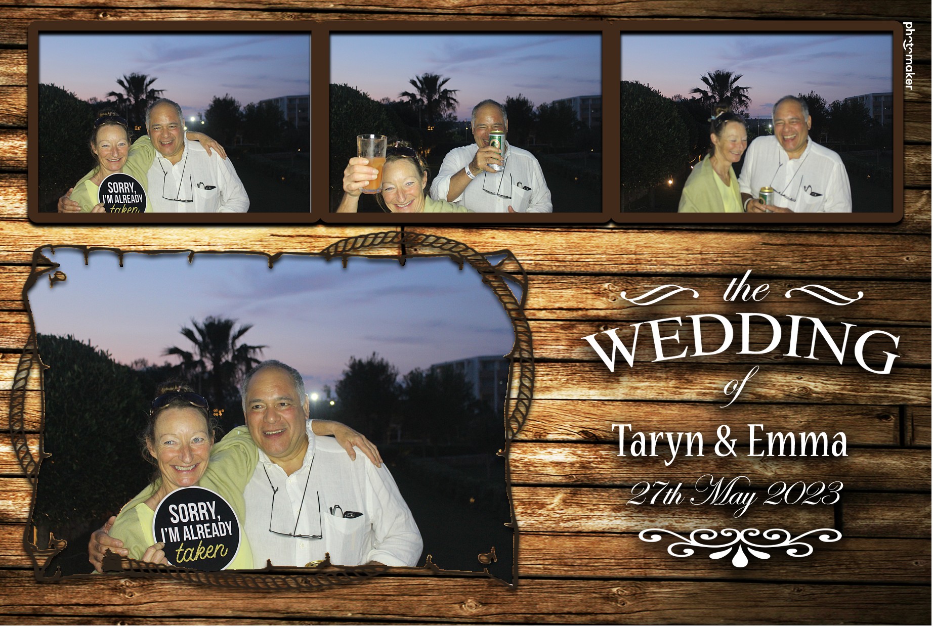 Emma & Taryn's Wedding | View more photos from the event at gallery.photomakerphotobooth.com.mt/u/PhotomakerMalta/Emma-Taryns-Wedding