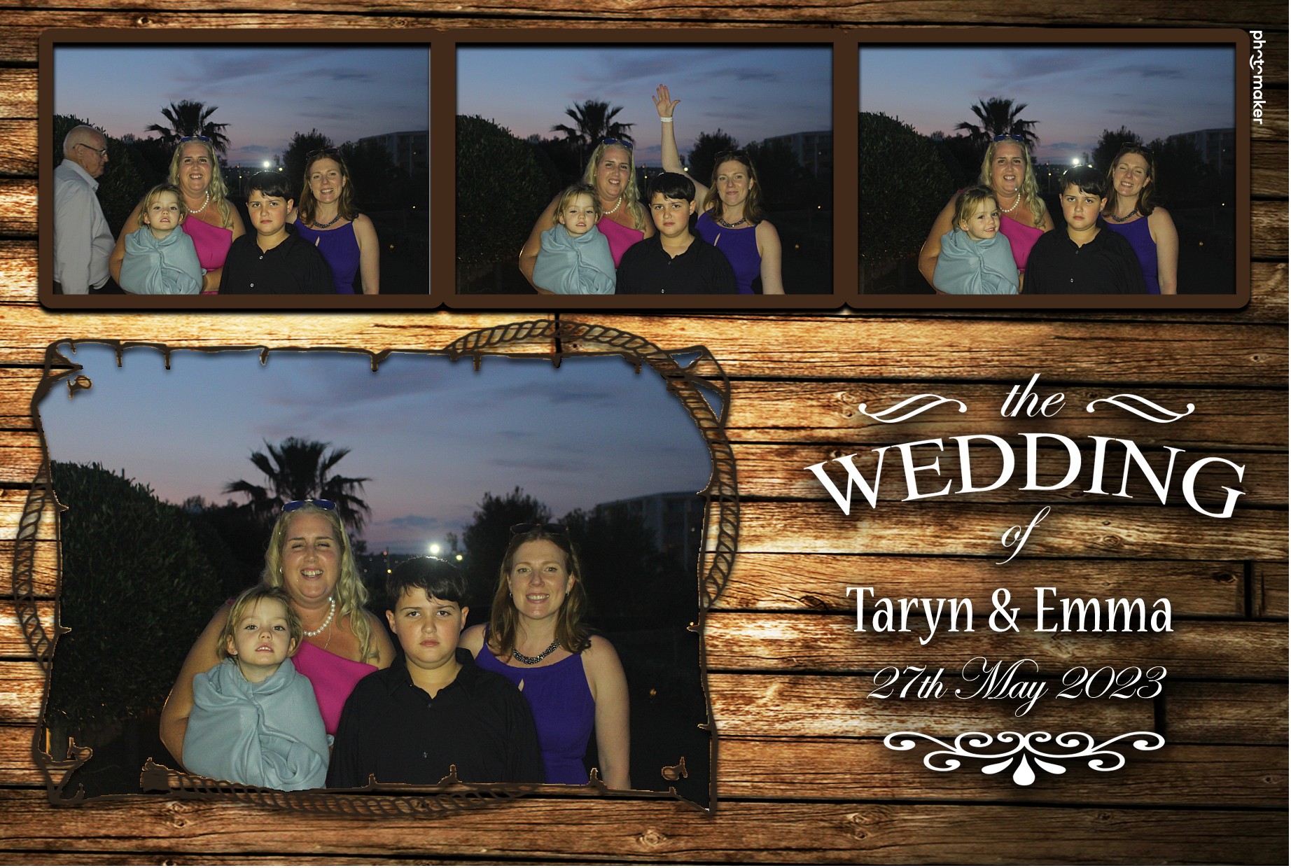 Emma & Taryn's Wedding | View more photos from the event at gallery.photomakerphotobooth.com.mt/u/PhotomakerMalta/Emma-Taryns-Wedding