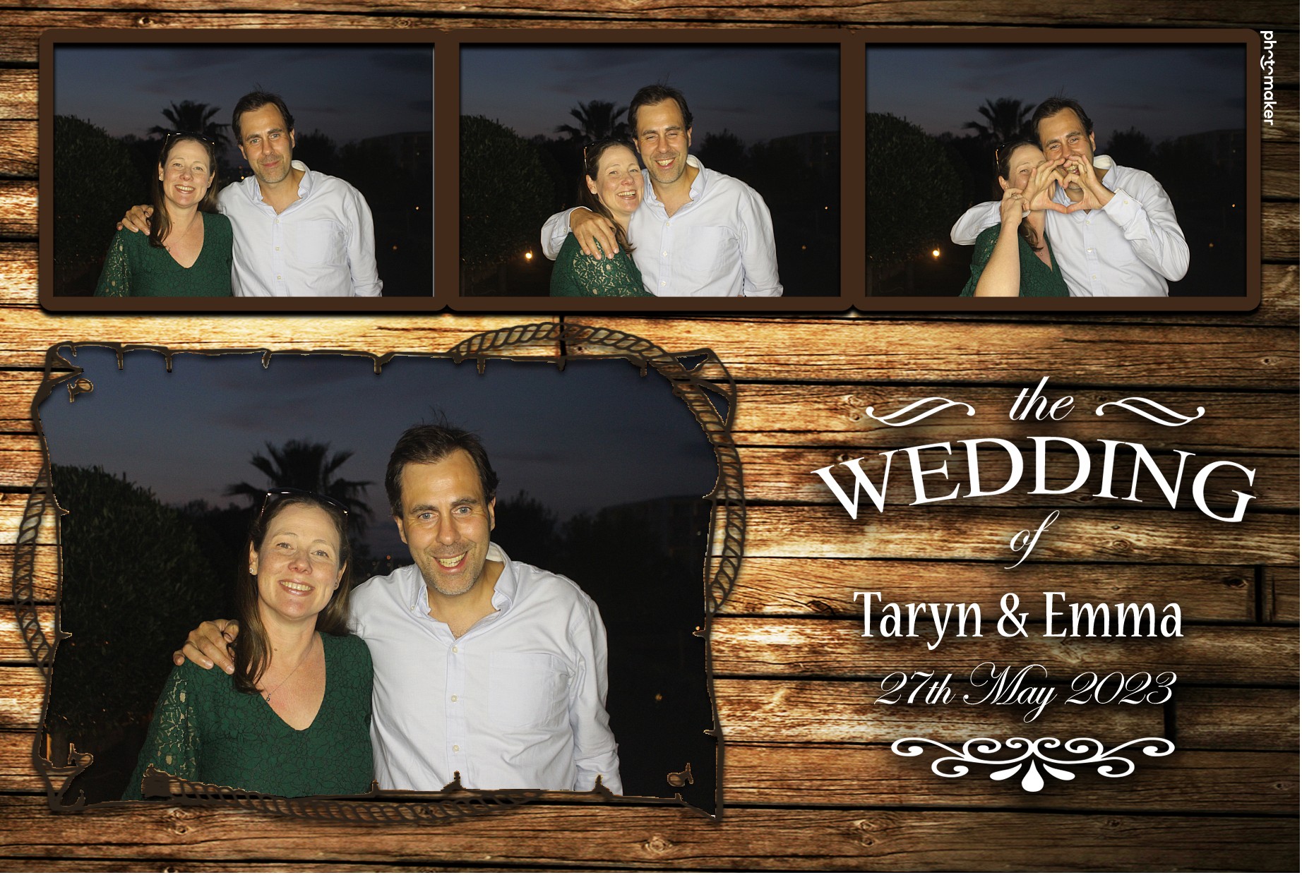 Emma & Taryn's Wedding | View more photos from the event at gallery.photomakerphotobooth.com.mt/u/PhotomakerMalta/Emma-Taryns-Wedding