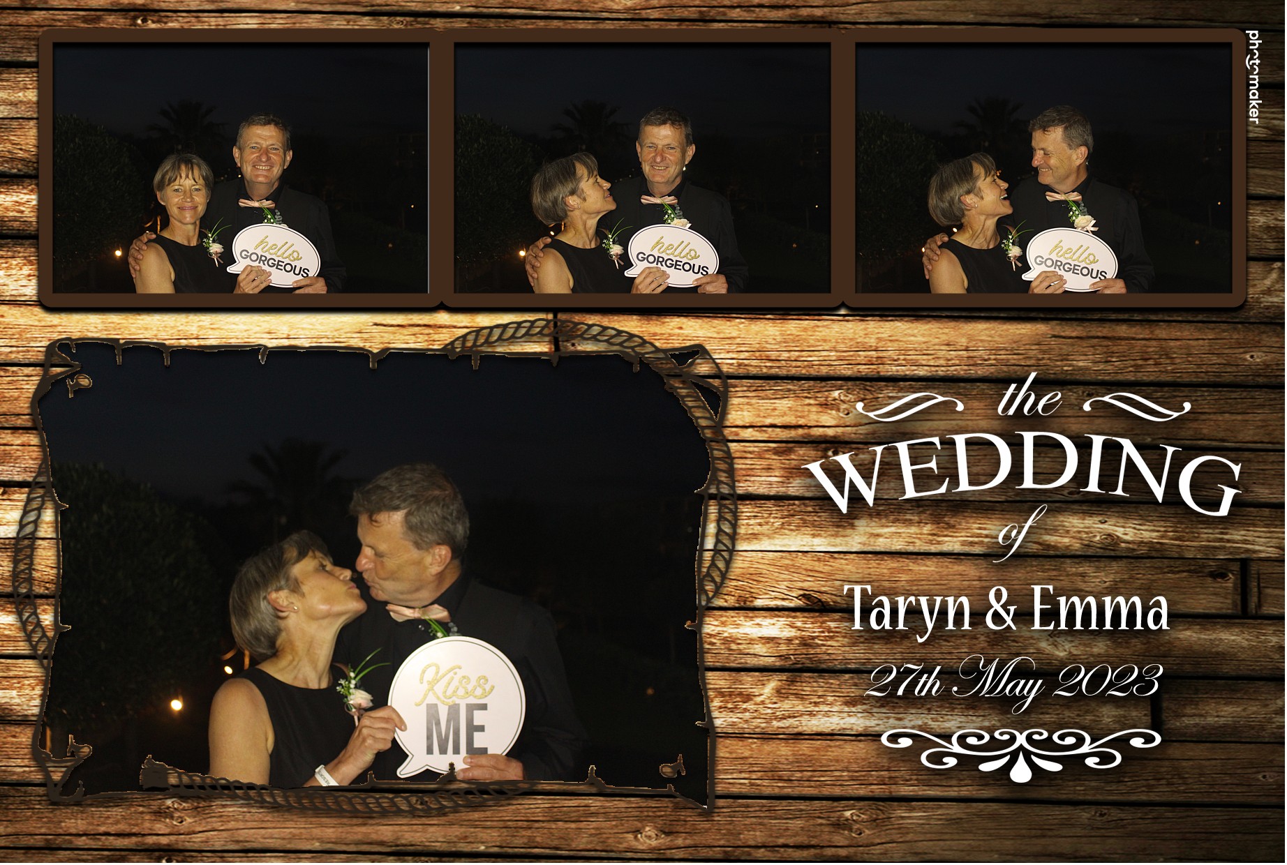 Emma & Taryn's Wedding | View more photos from the event at gallery.photomakerphotobooth.com.mt/u/PhotomakerMalta/Emma-Taryns-Wedding