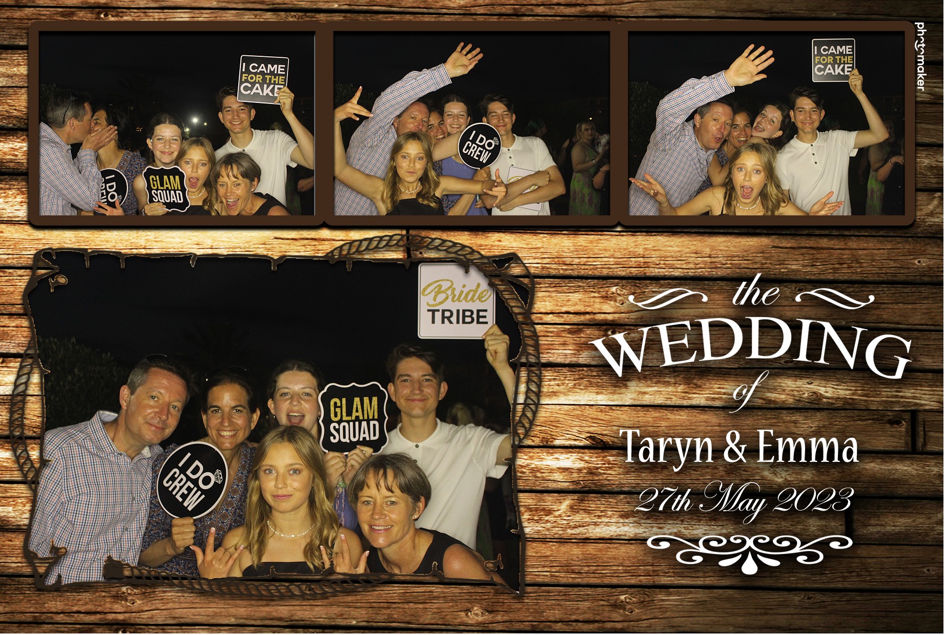 Emma & Taryn's Wedding | View more photos from the event at gallery.photomakerphotobooth.com.mt/u/PhotomakerMalta/Emma-Taryns-Wedding