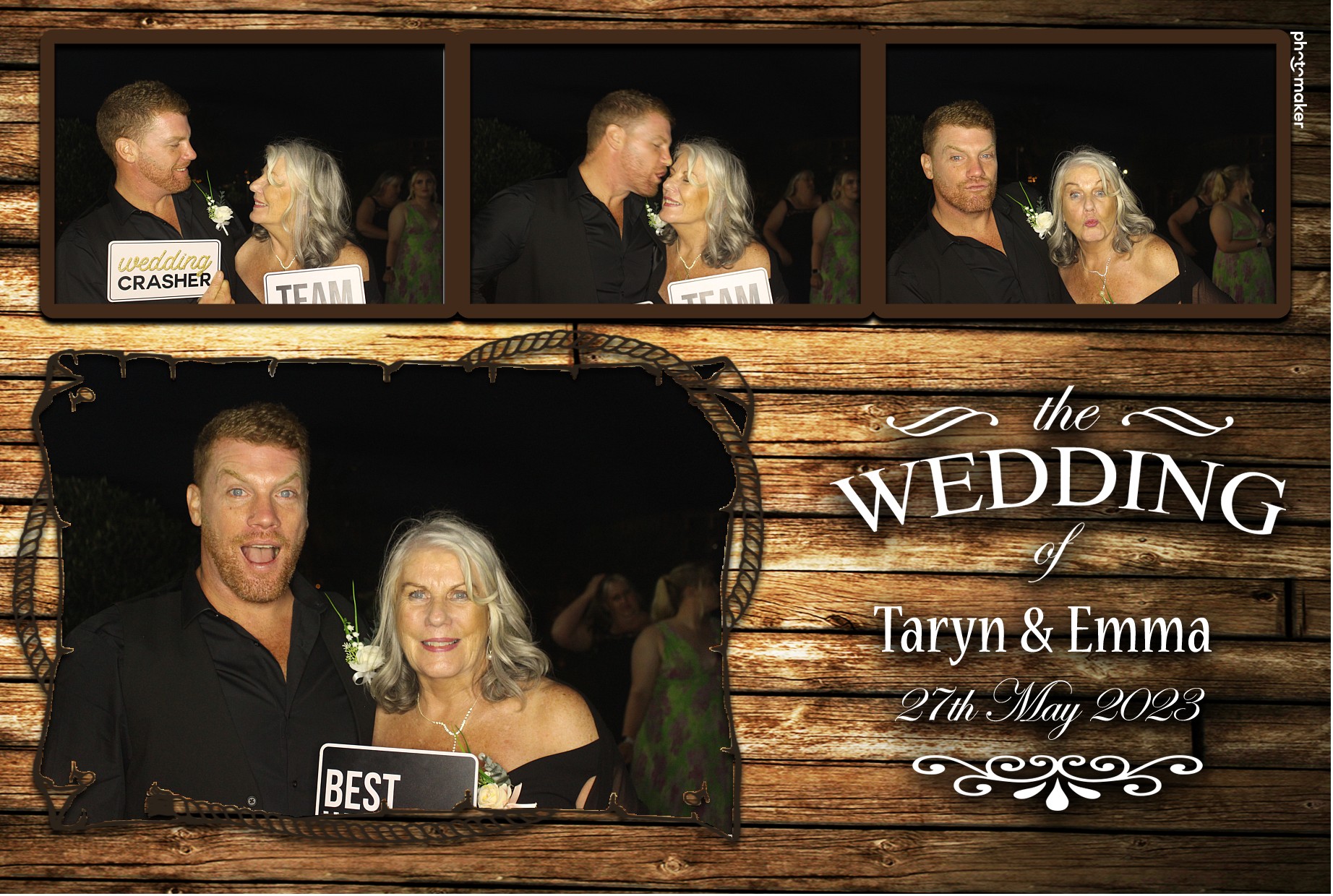 Emma & Taryn's Wedding | View more photos from the event at gallery.photomakerphotobooth.com.mt/u/PhotomakerMalta/Emma-Taryns-Wedding