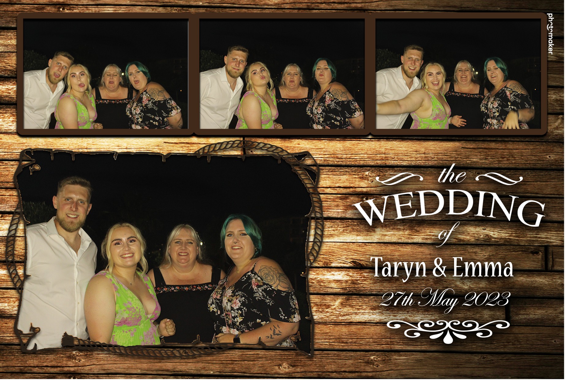 Emma & Taryn's Wedding | View more photos from the event at gallery.photomakerphotobooth.com.mt/u/PhotomakerMalta/Emma-Taryns-Wedding