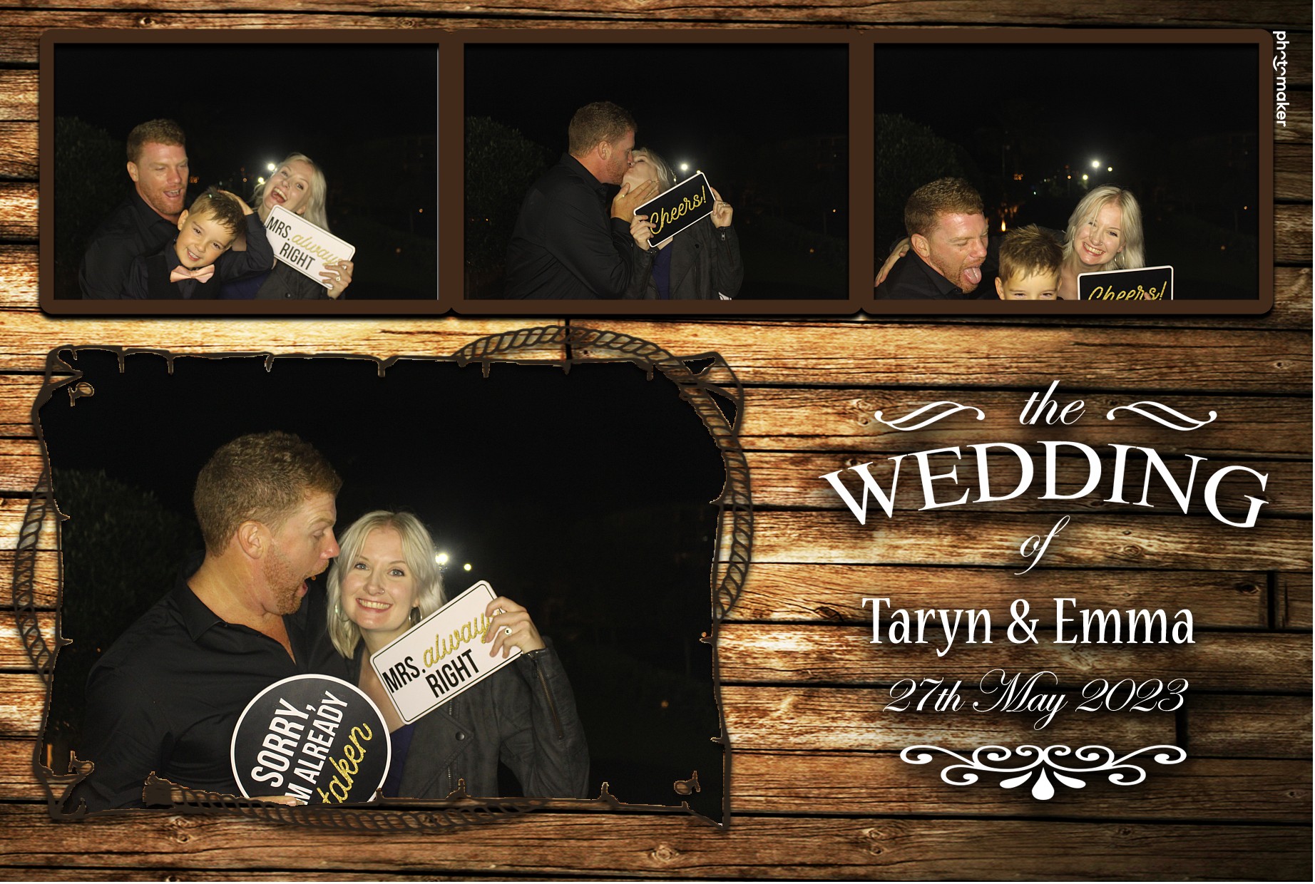 Emma & Taryn's Wedding | View more photos from the event at gallery.photomakerphotobooth.com.mt/u/PhotomakerMalta/Emma-Taryns-Wedding