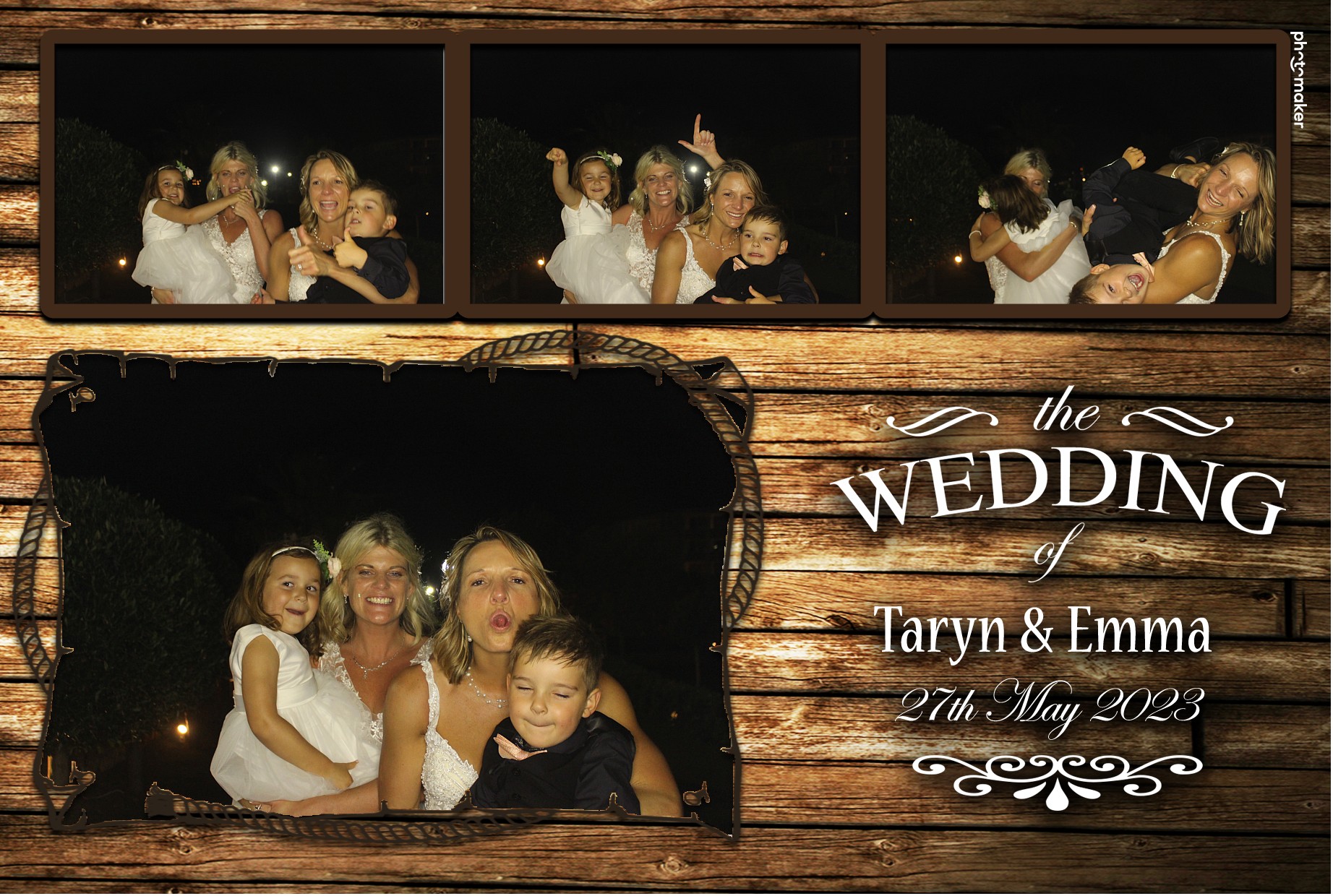 Emma & Taryn's Wedding | View more photos from the event at gallery.photomakerphotobooth.com.mt/u/PhotomakerMalta/Emma-Taryns-Wedding