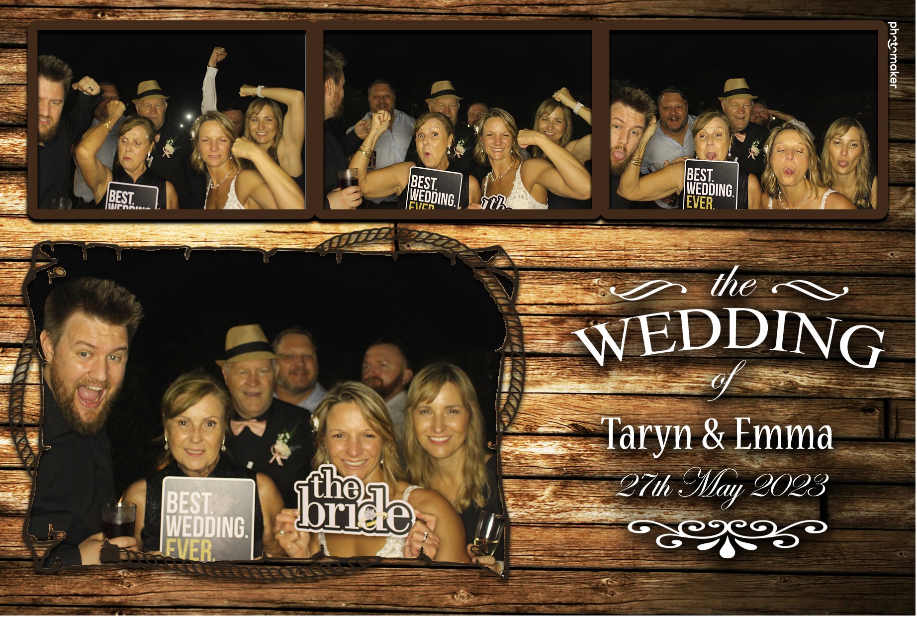 Emma & Taryn's Wedding | View more photos from the event at gallery.photomakerphotobooth.com.mt/u/PhotomakerMalta/Emma-Taryns-Wedding