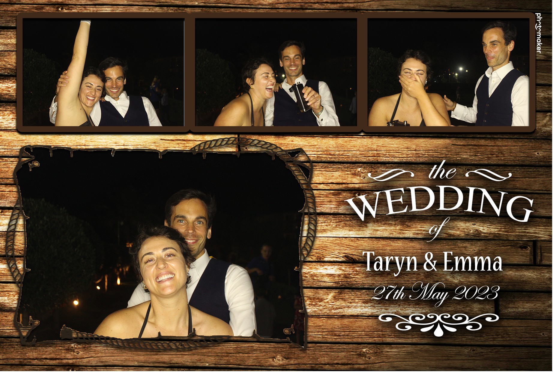 Emma & Taryn's Wedding | View more photos from the event at gallery.photomakerphotobooth.com.mt/u/PhotomakerMalta/Emma-Taryns-Wedding