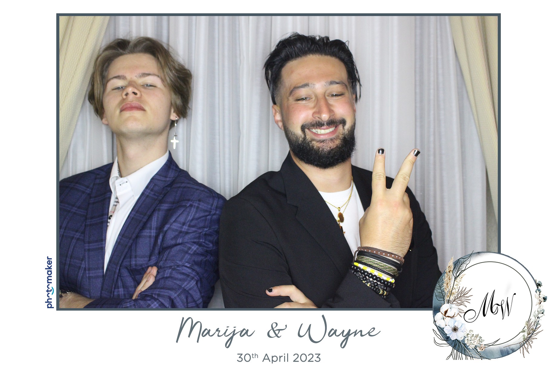 Marija & Wayne's Wedding | View more photos from the event at gallery.photomakerphotobooth.com.mt/u/PhotomakerMalta/Marija-Waynes-Wedding