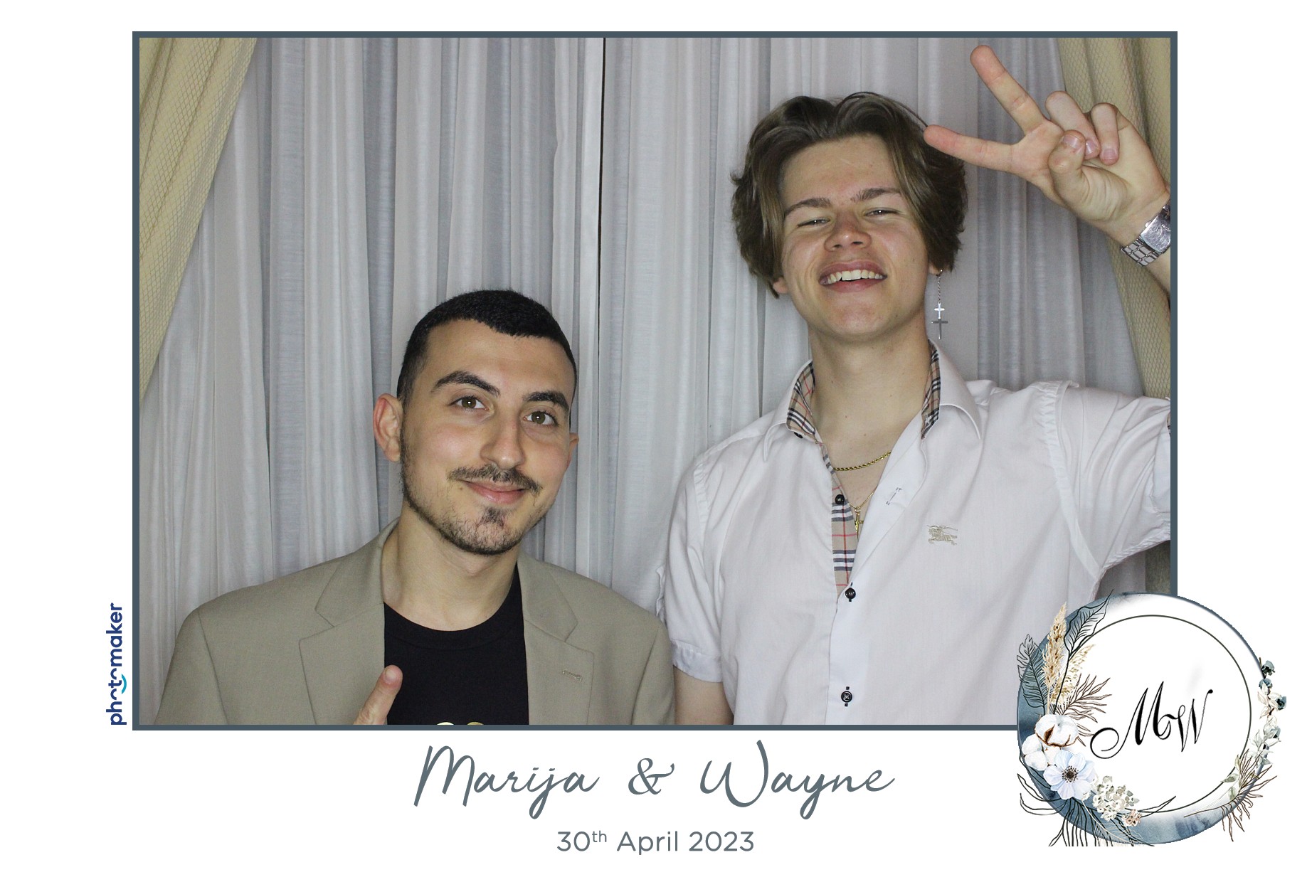 Marija & Wayne's Wedding | View more photos from the event at gallery.photomakerphotobooth.com.mt/u/PhotomakerMalta/Marija-Waynes-Wedding