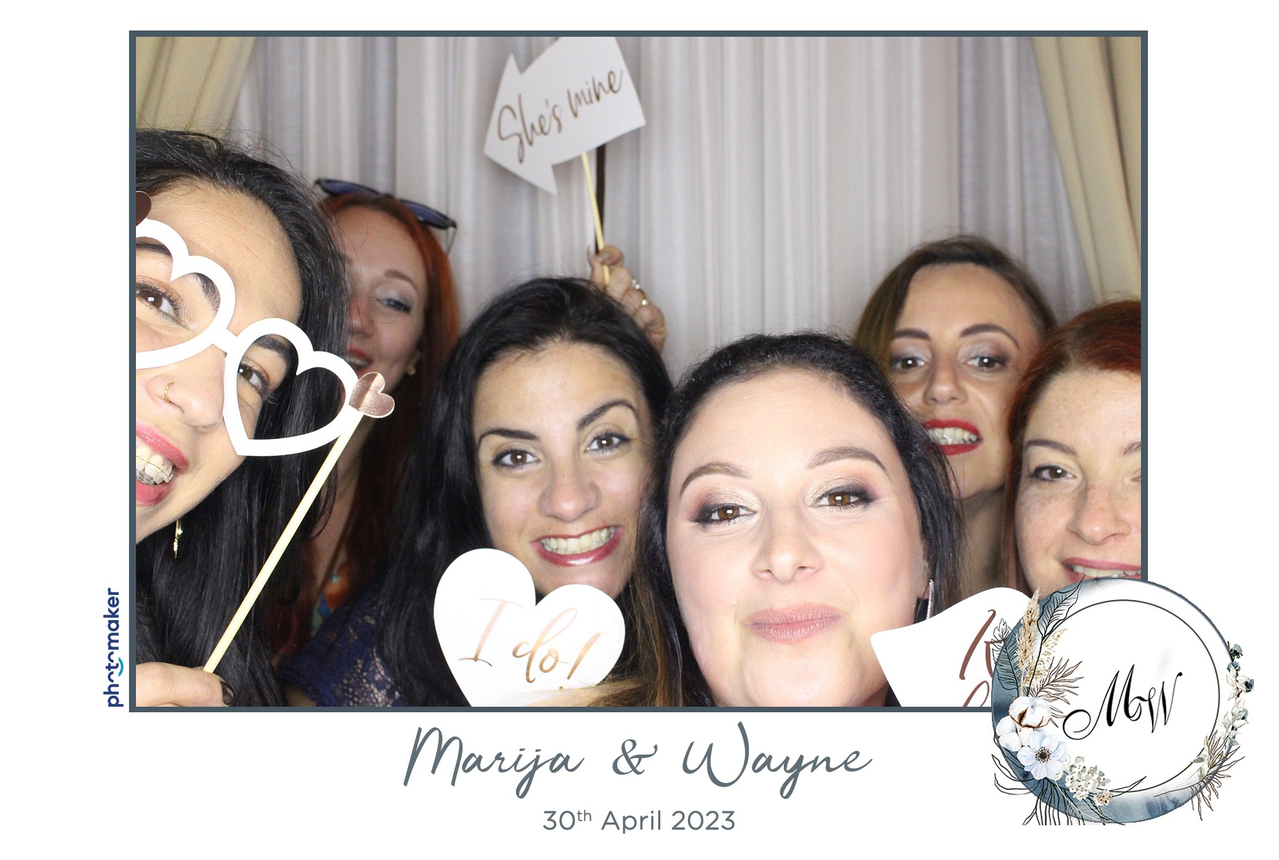 Marija & Wayne's Wedding | View more photos from the event at gallery.photomakerphotobooth.com.mt/u/PhotomakerMalta/Marija-Waynes-Wedding