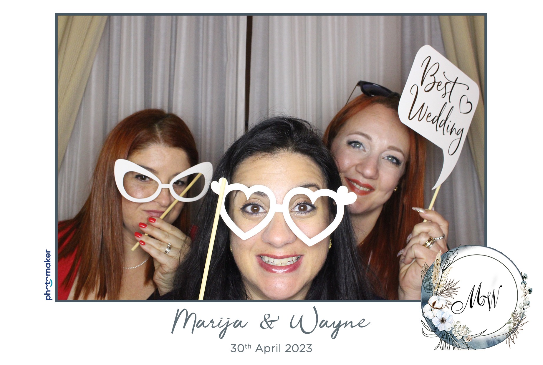 Marija & Wayne's Wedding | View more photos from the event at gallery.photomakerphotobooth.com.mt/u/PhotomakerMalta/Marija-Waynes-Wedding