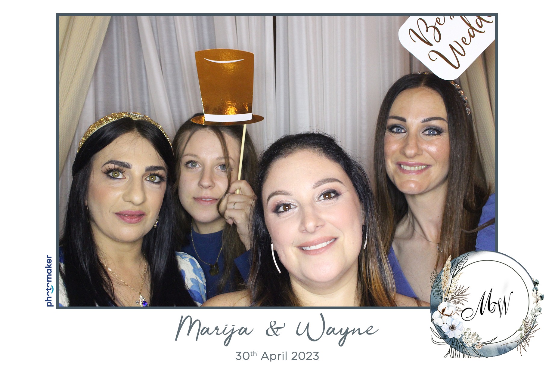 Marija & Wayne's Wedding | View more photos from the event at gallery.photomakerphotobooth.com.mt/u/PhotomakerMalta/Marija-Waynes-Wedding
